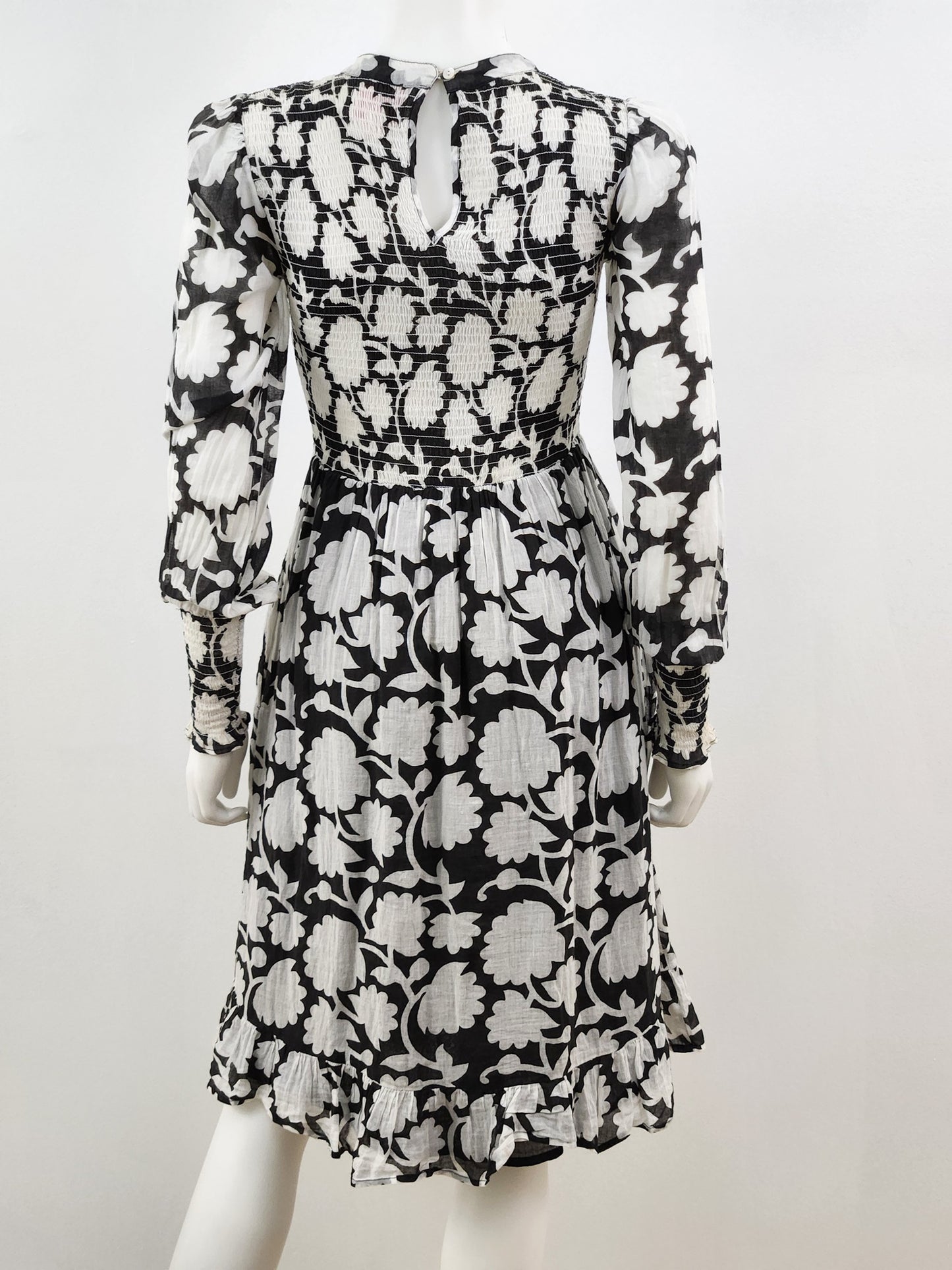 Floral Smocked Dress Size XS
