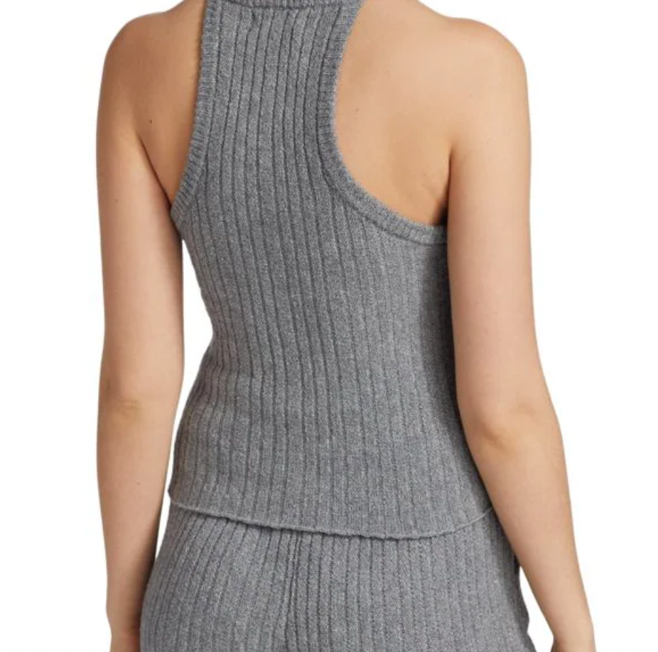 Wool Blend Ribbed Tank Size Small