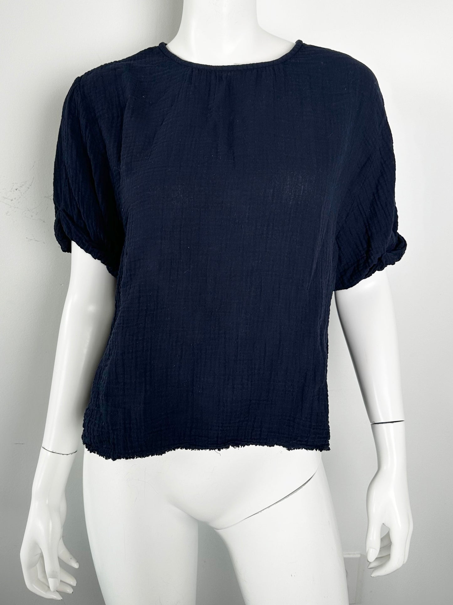 Cotton Gauze Top Size Small