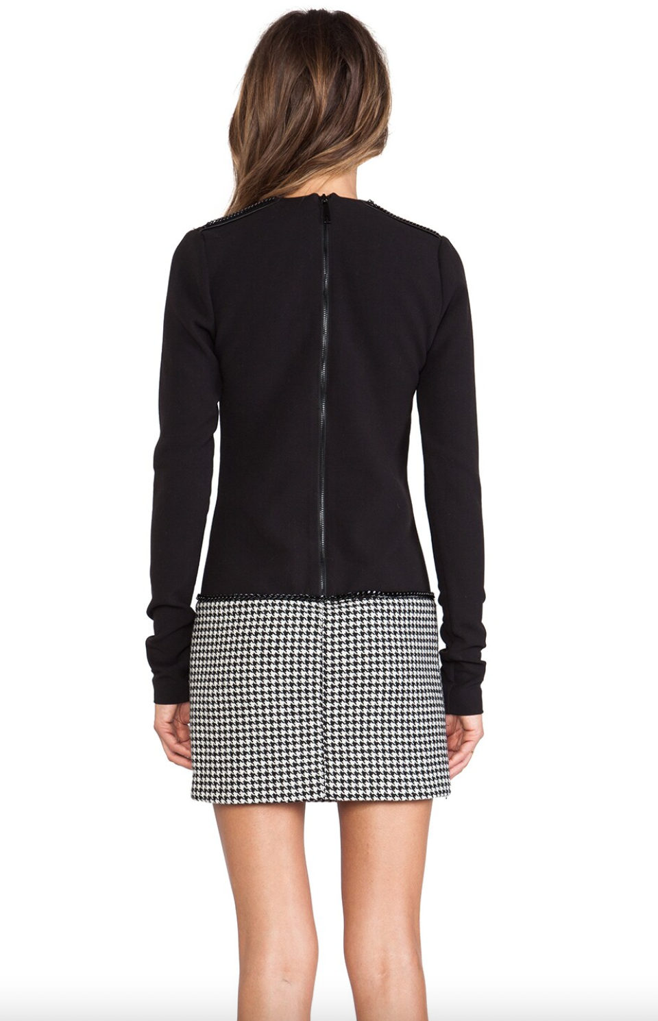 Addie Houndstooth Dress Size 2
