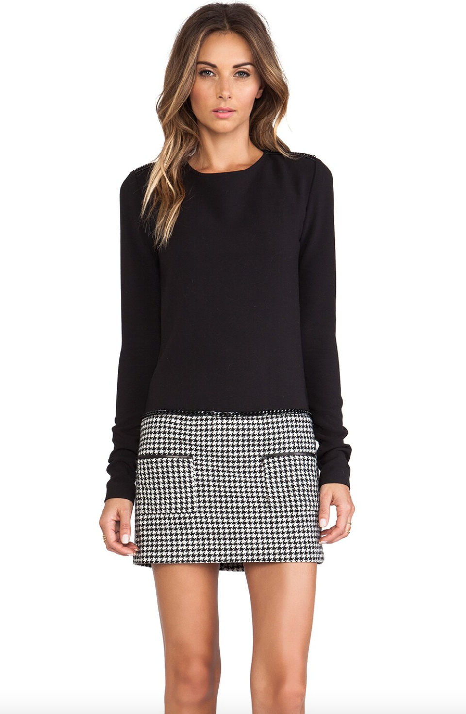 Addie Houndstooth Dress Size 2