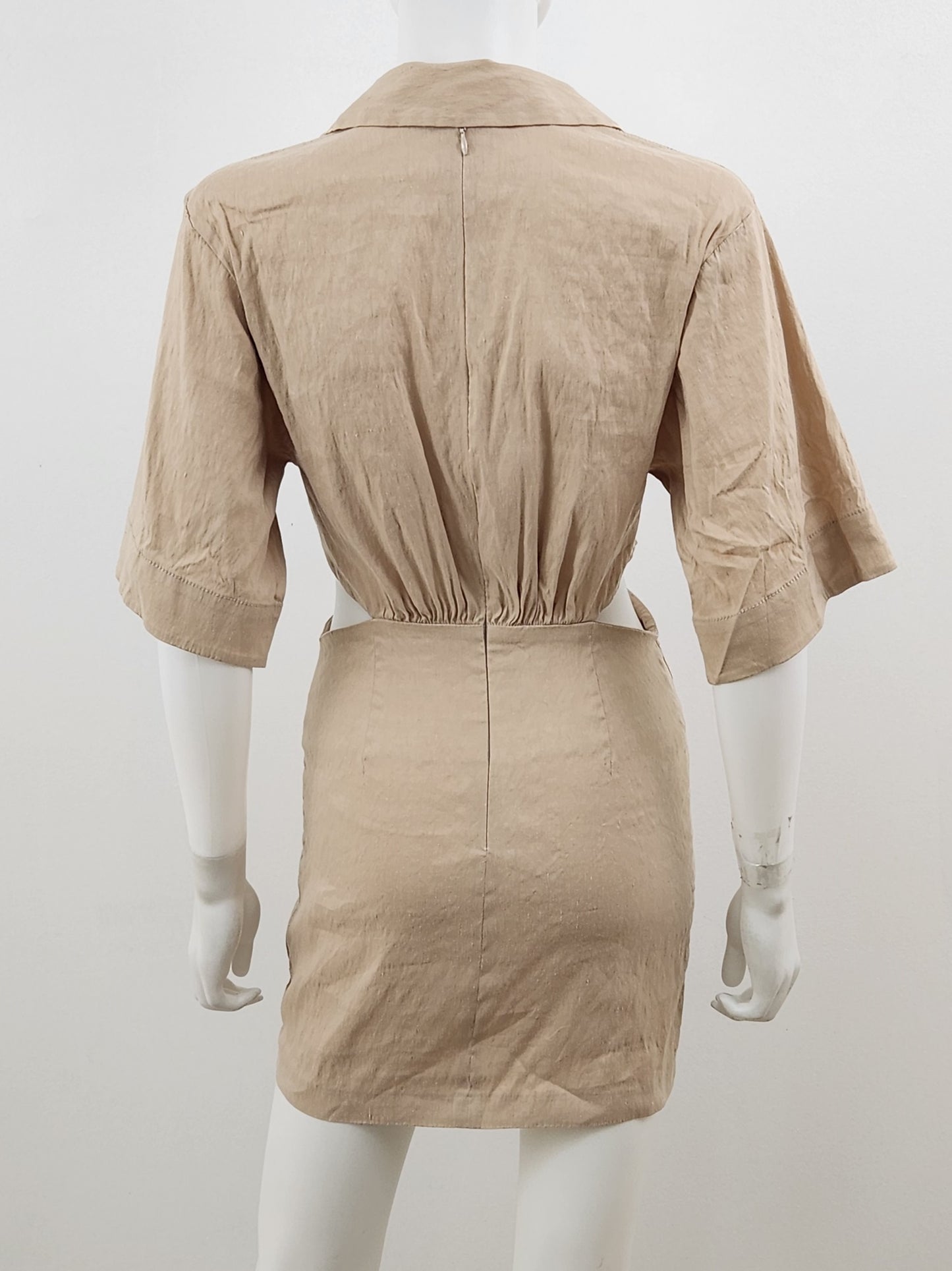 Cutout Shirt Dress Size XS