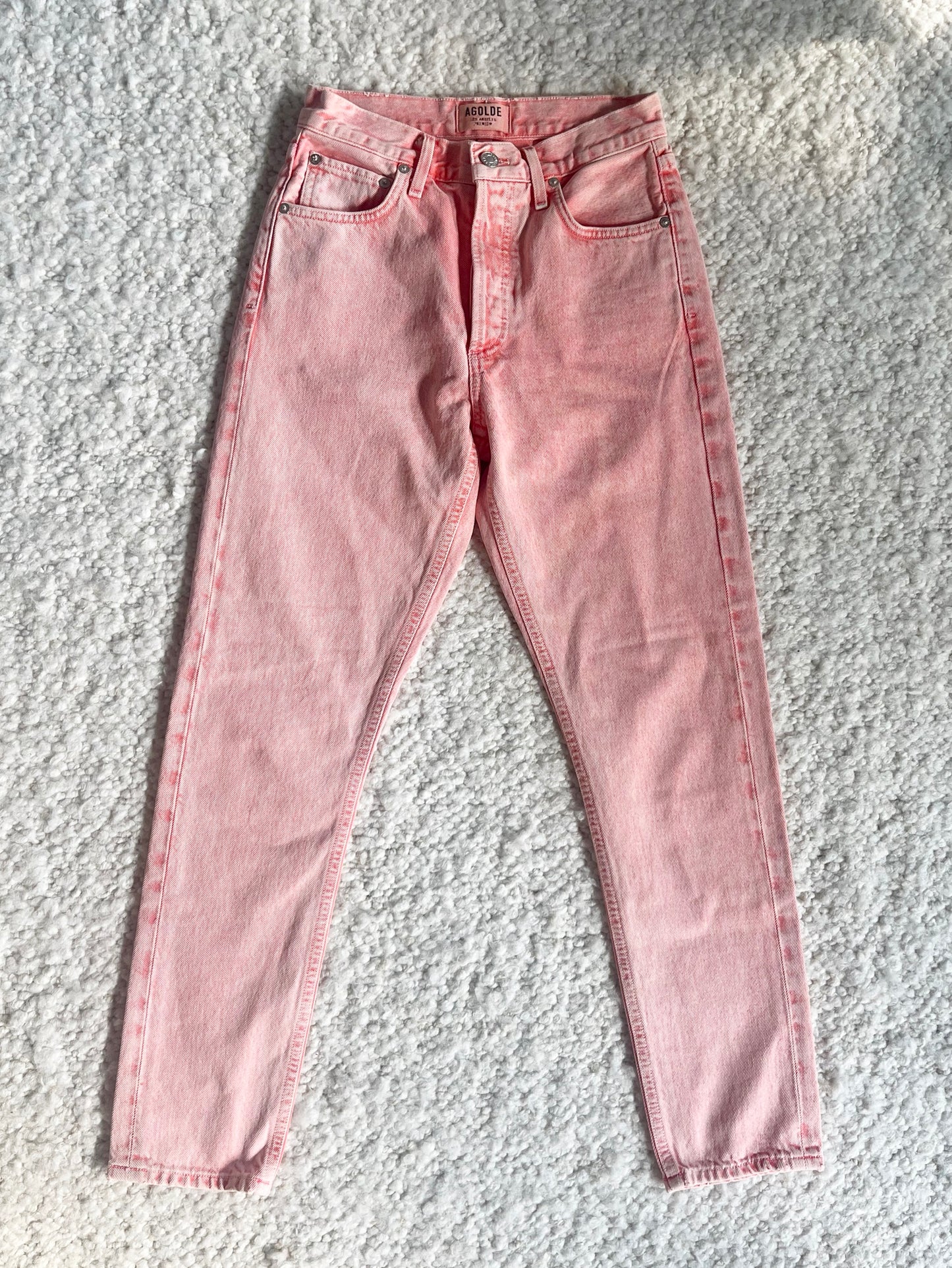 Jamie High Rise Crop Jeans Size 24