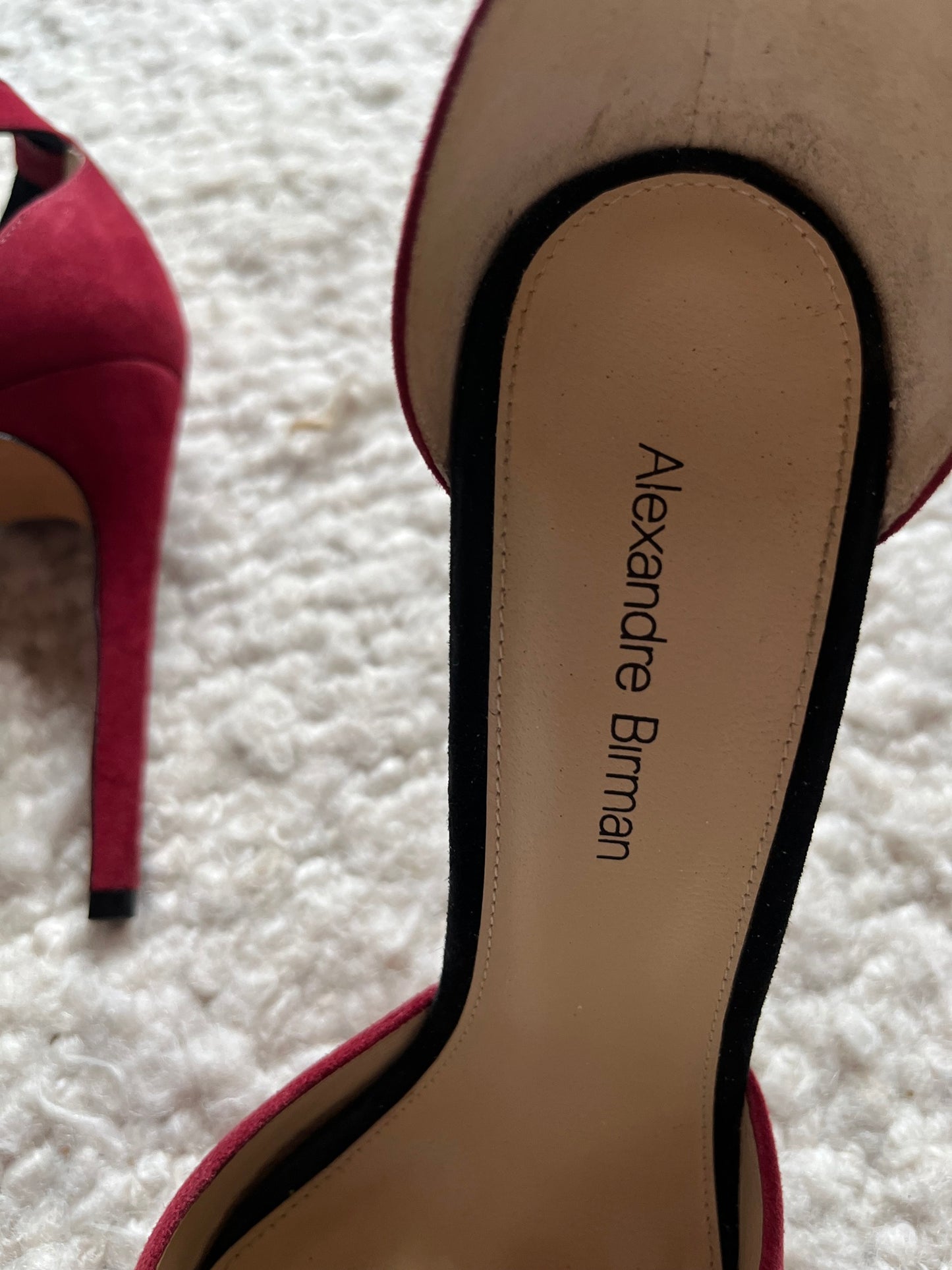 Leena Suede Stiletto Heels Size 37