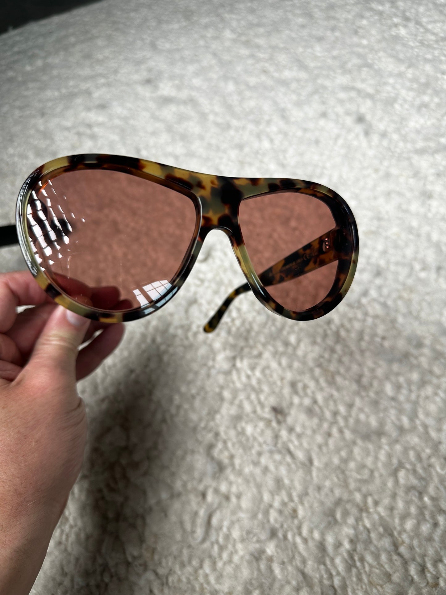 Tortoise Shell Aviator Sunglasses