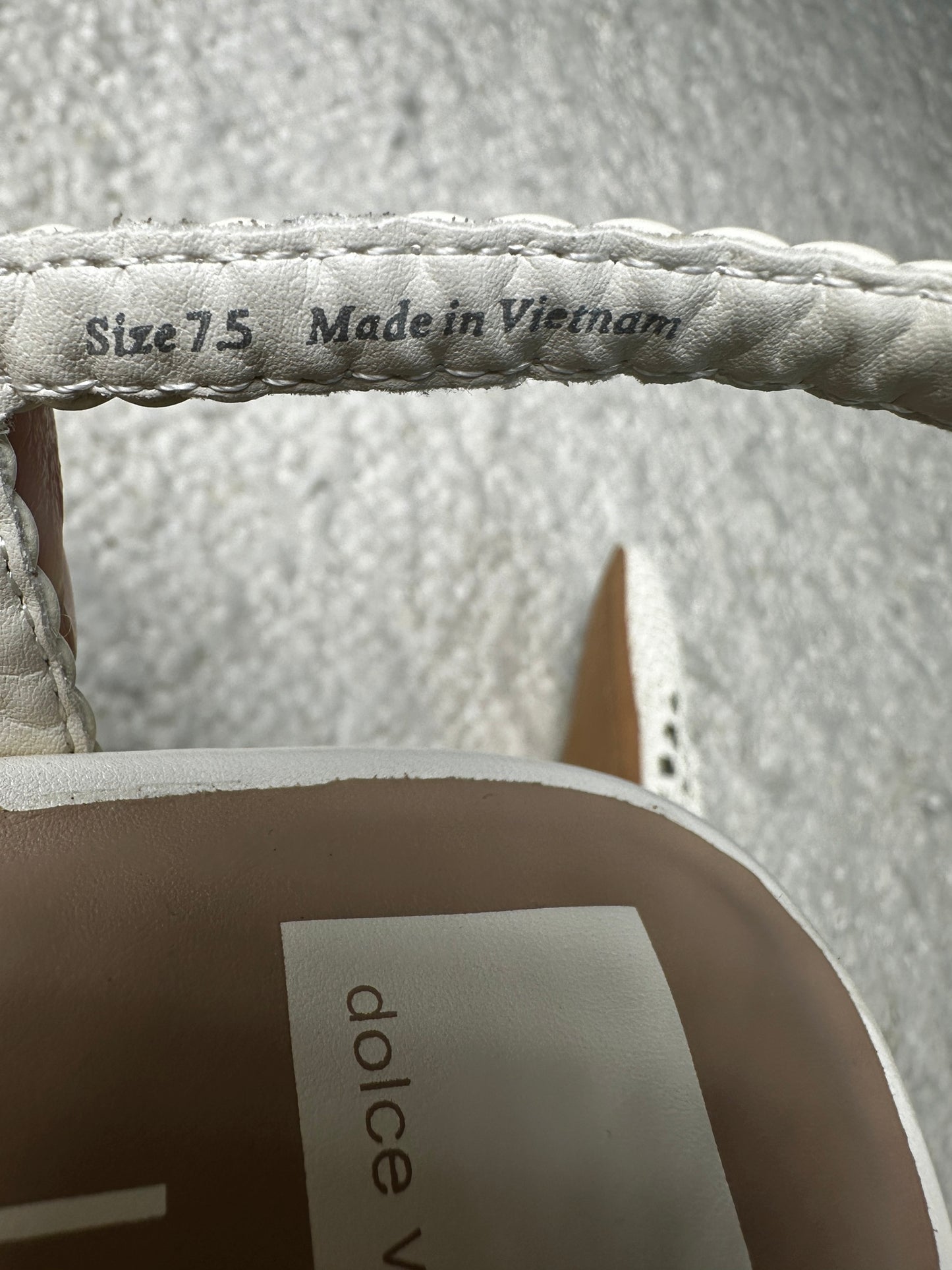 Olympa Woven Heels Size 7.5