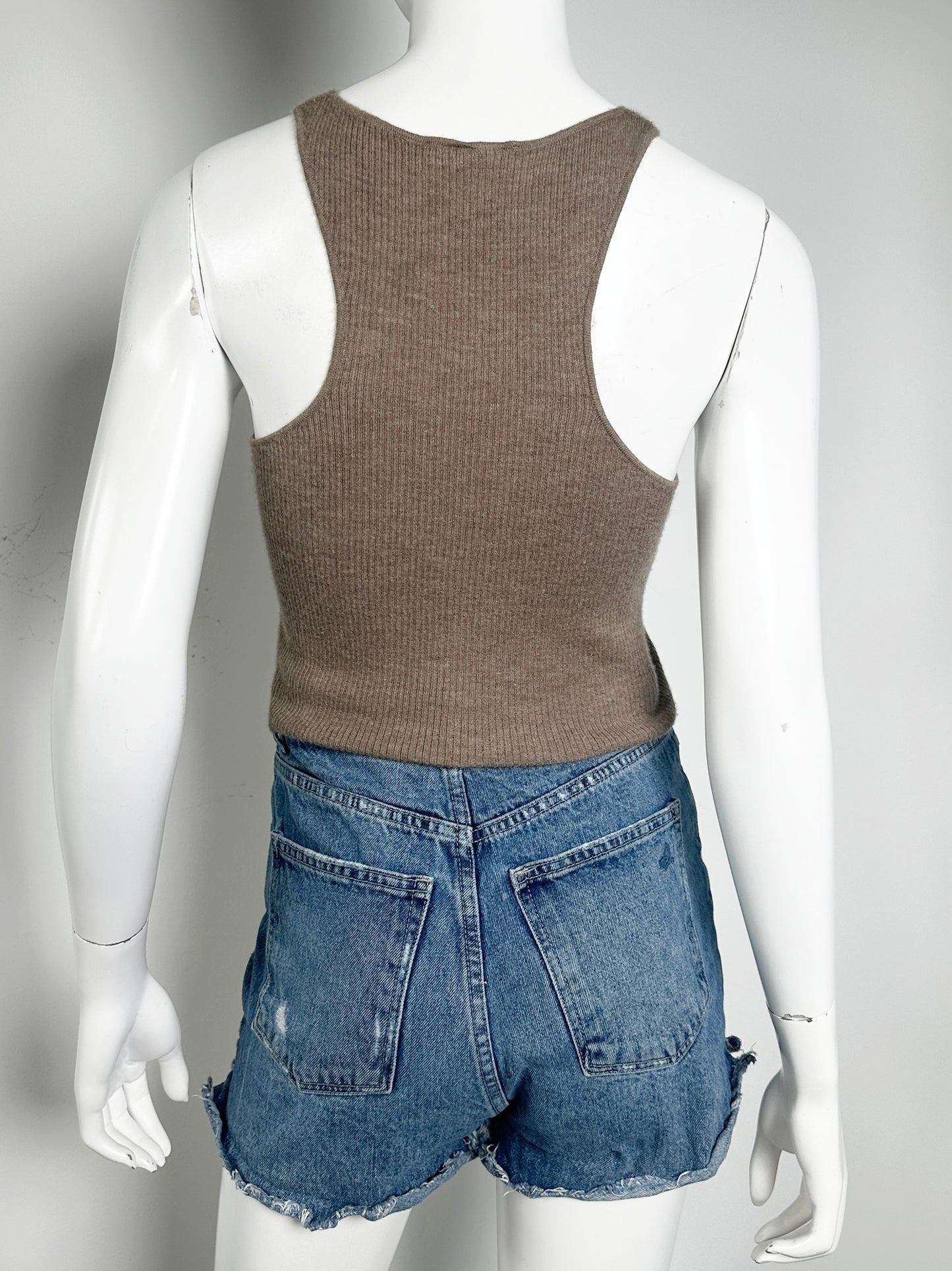 Ines Cashmere Ribbed Tank Size XS/Small
