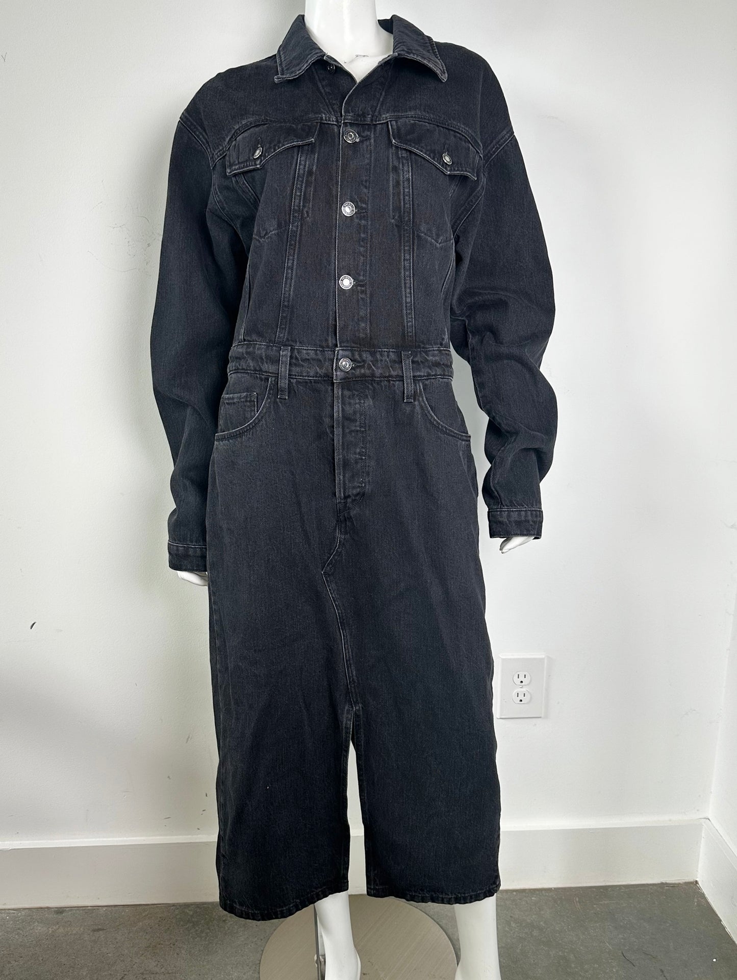 The City Denim Dress Size Large NWT