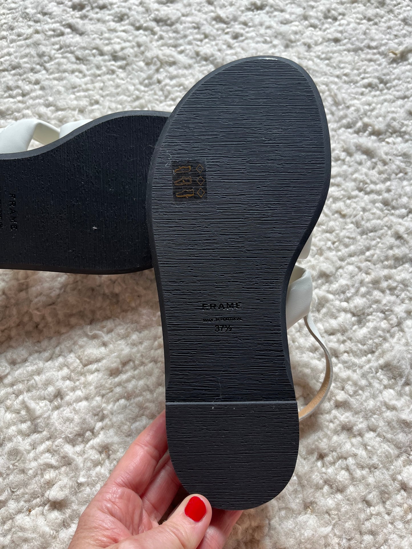 Le Weston Sandals Size 37.5 NWOB