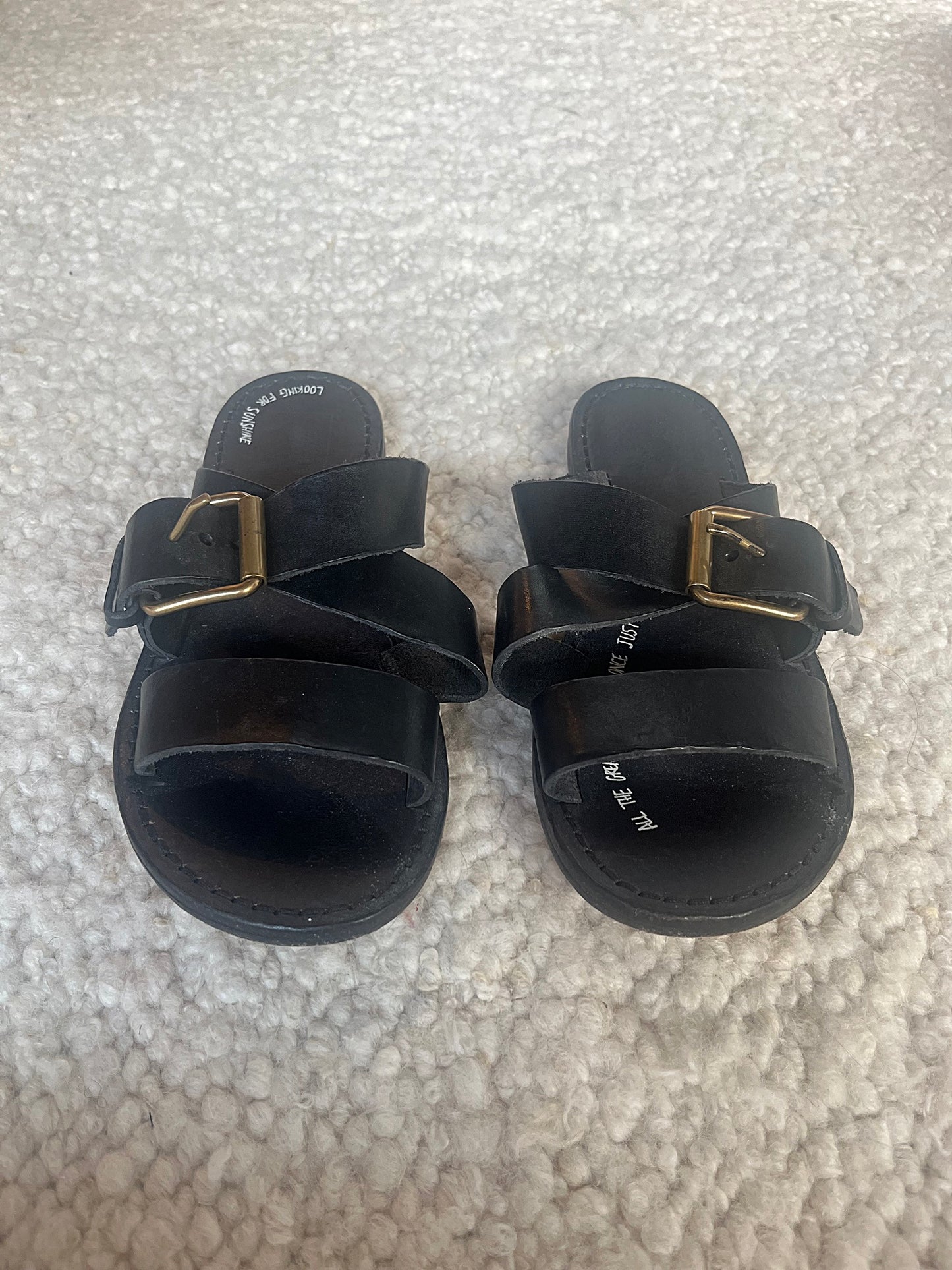 Margaret Leather Sandals Size 37
