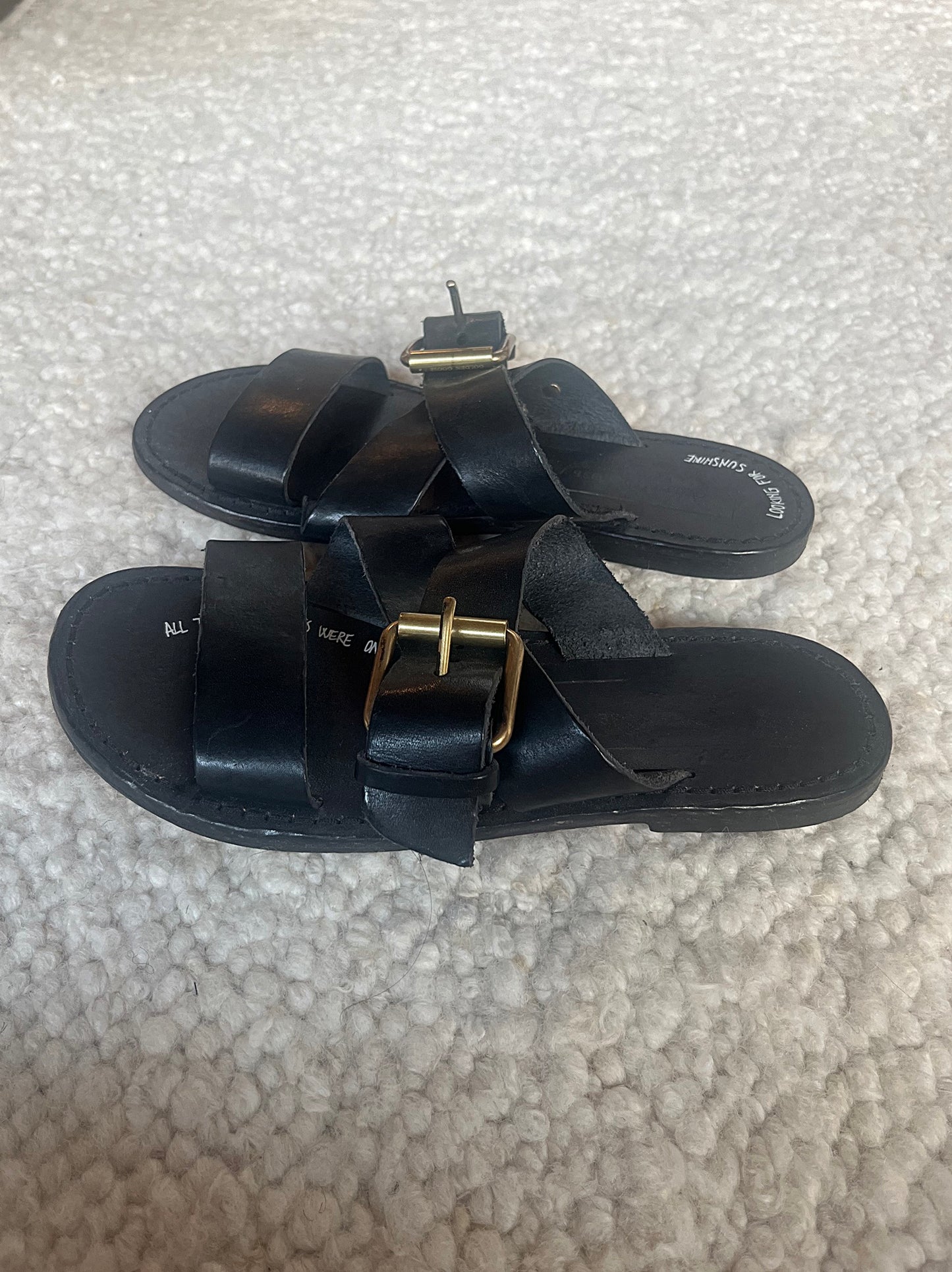 Margaret Leather Sandals Size 37