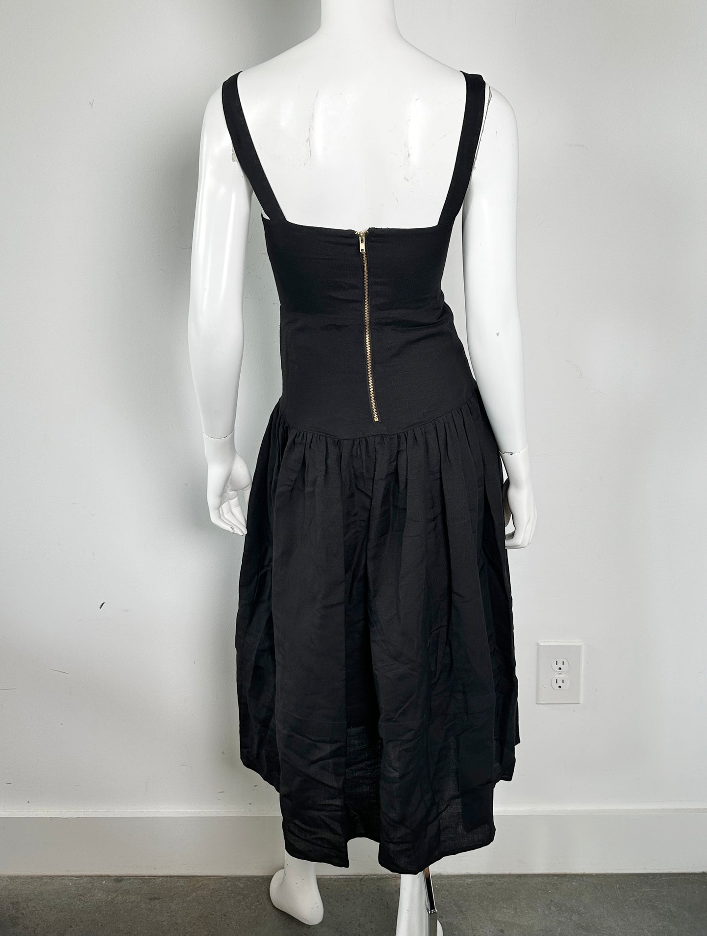 Calvi Linen Dress Size 2