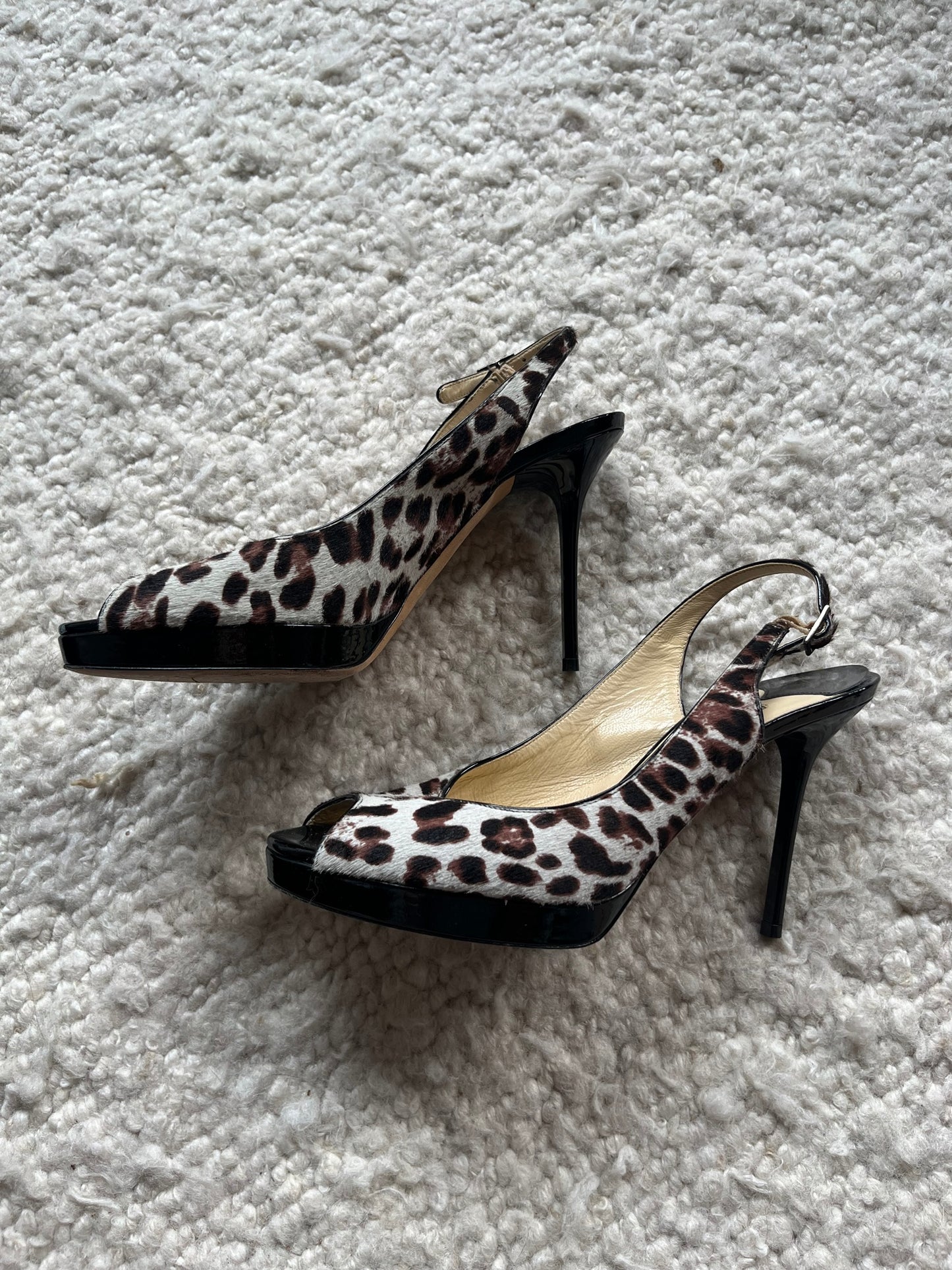 Nova Calfhair Slingback Pumps Size 37
