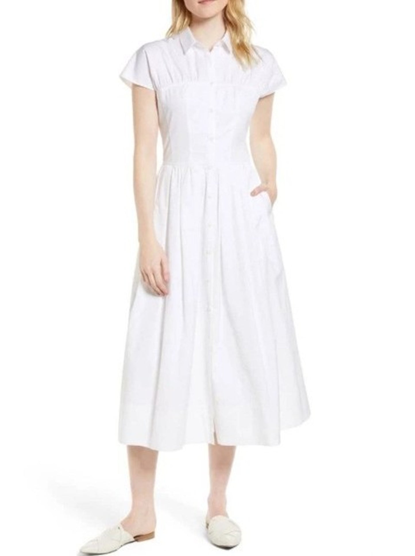Cotton Poplin Dress Size 8