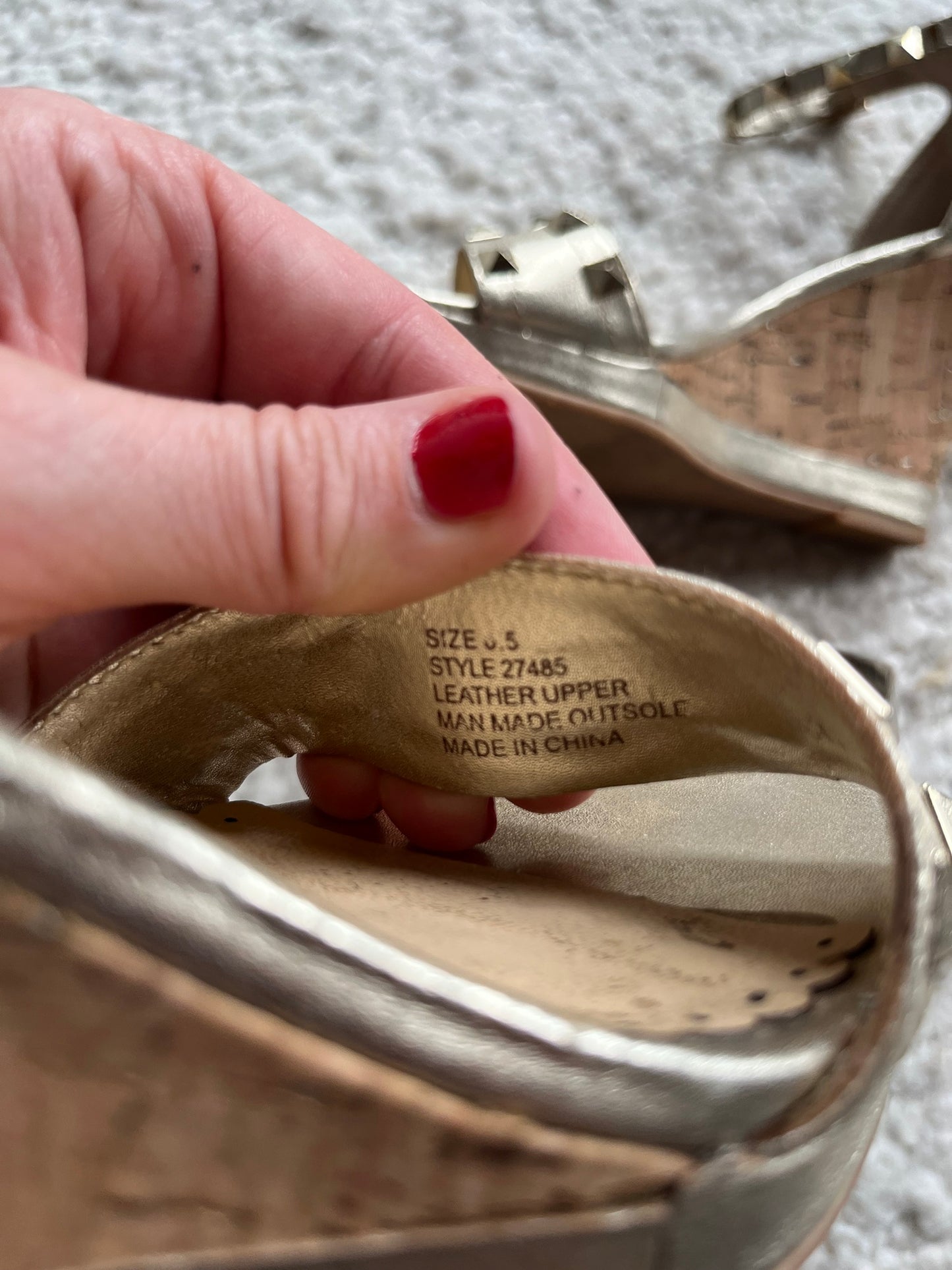 Sydney Wedges Size 6.5
