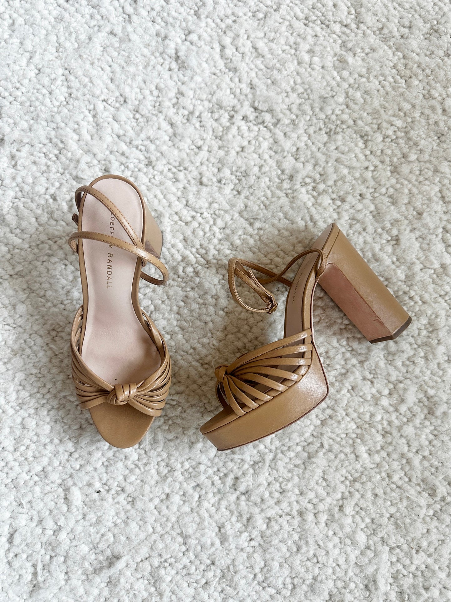 Rivka Knot Platform Sandals Size 8