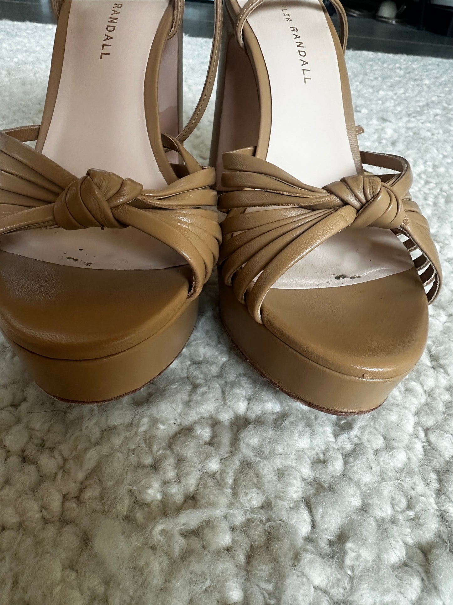 Rivka Knot Platform Sandals Size 8