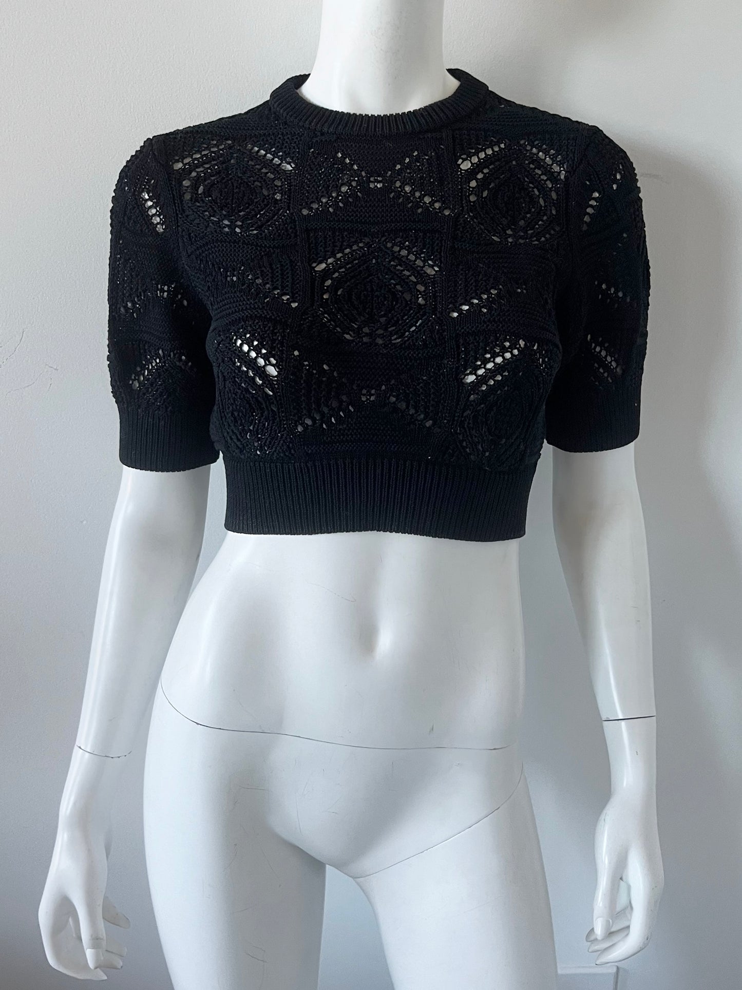 Jaro Crochet Top Size Small