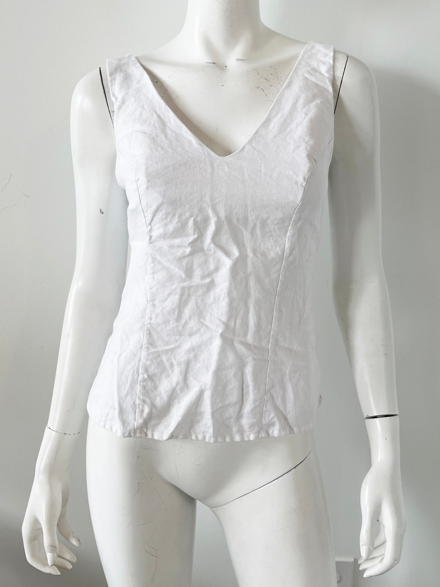 Sleeveless Linen Tank Size XS NWT