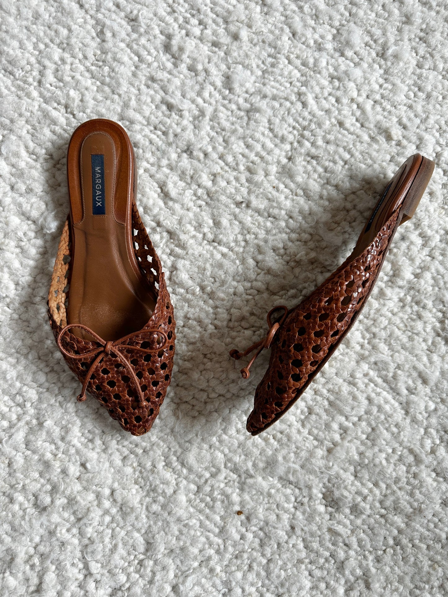 Woven Ballet Mule Size 39.5