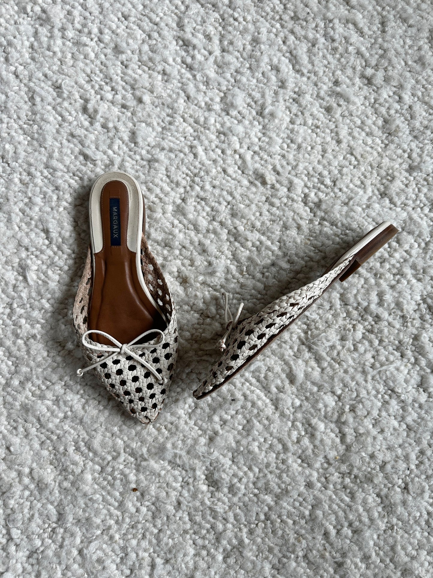 Woven Ballet Mule Size 39.5
