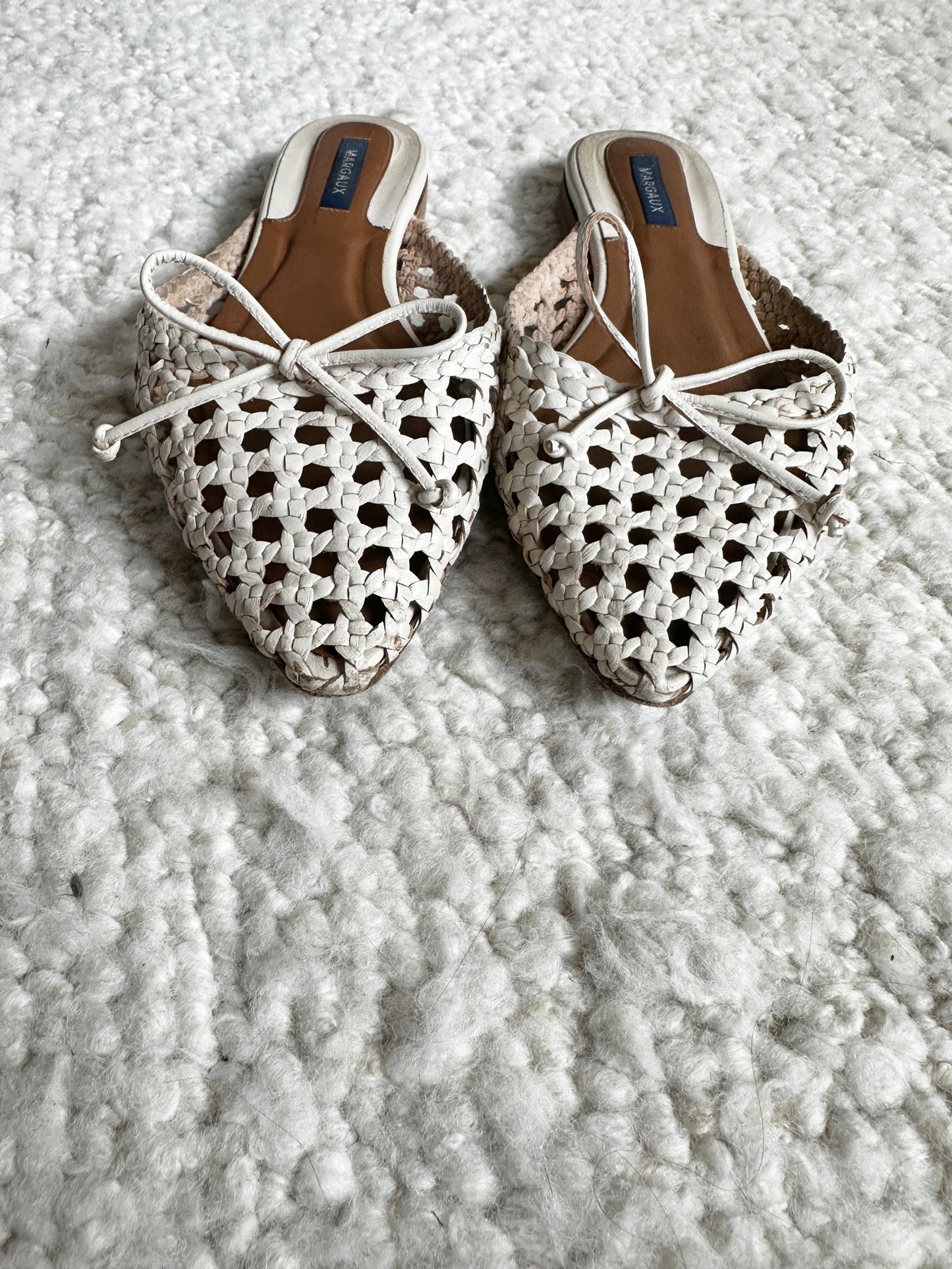 Woven Ballet Mule Size 39.5