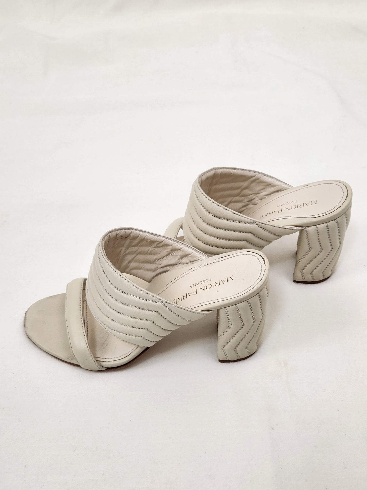 Lizzy Quilted Heels Size 7.5