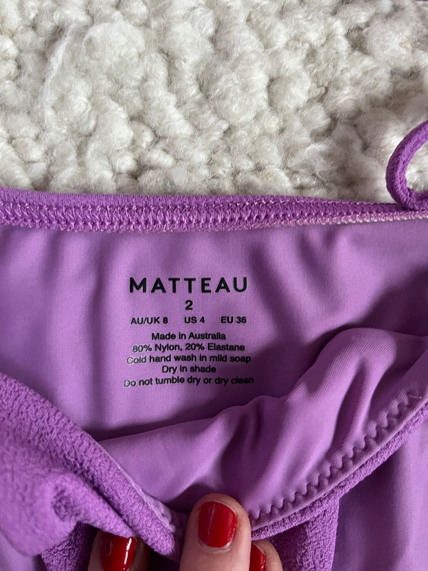 Balconette Bikini Size XS