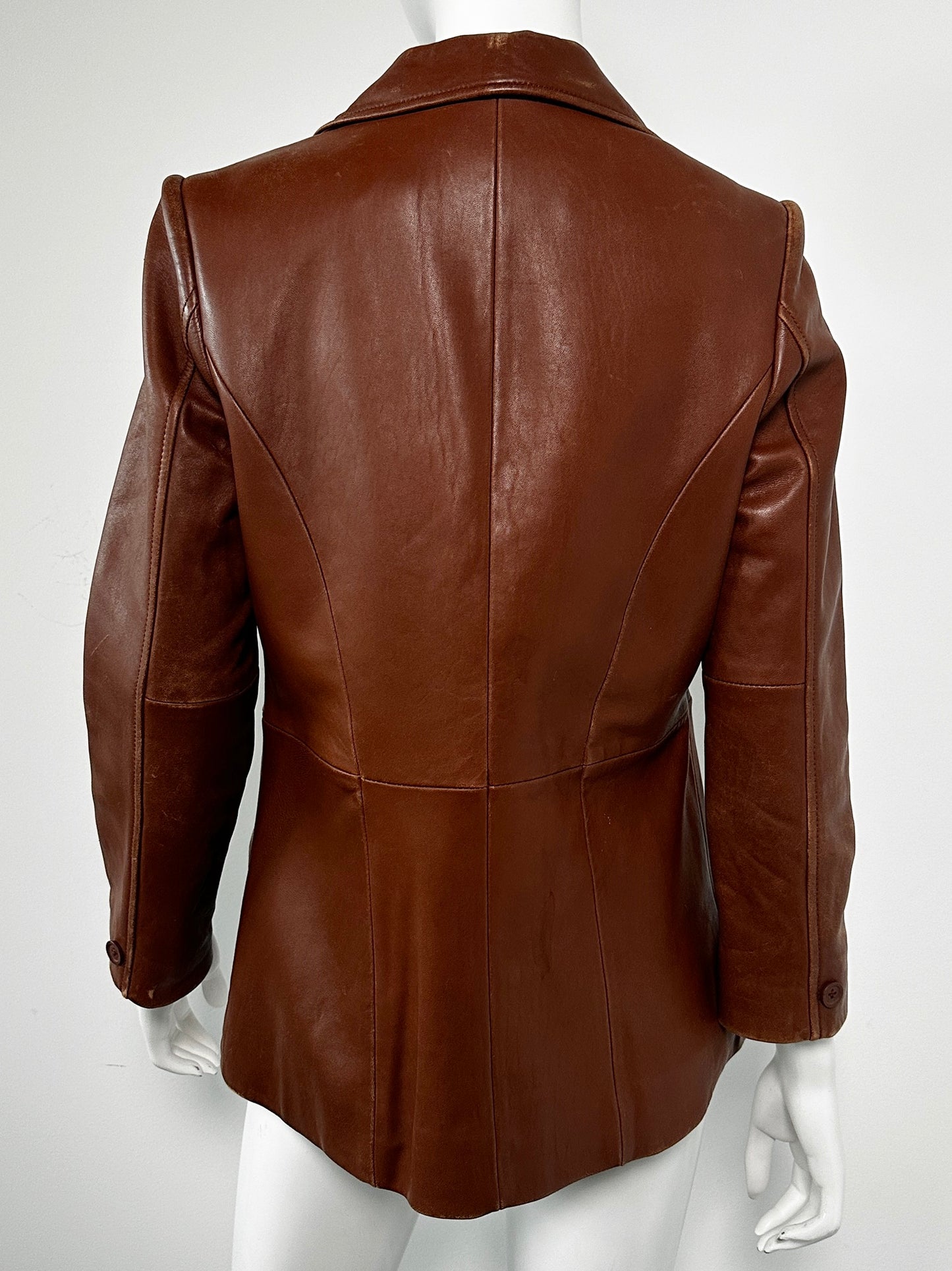 Vintage Lambskin Blazer Size Small
