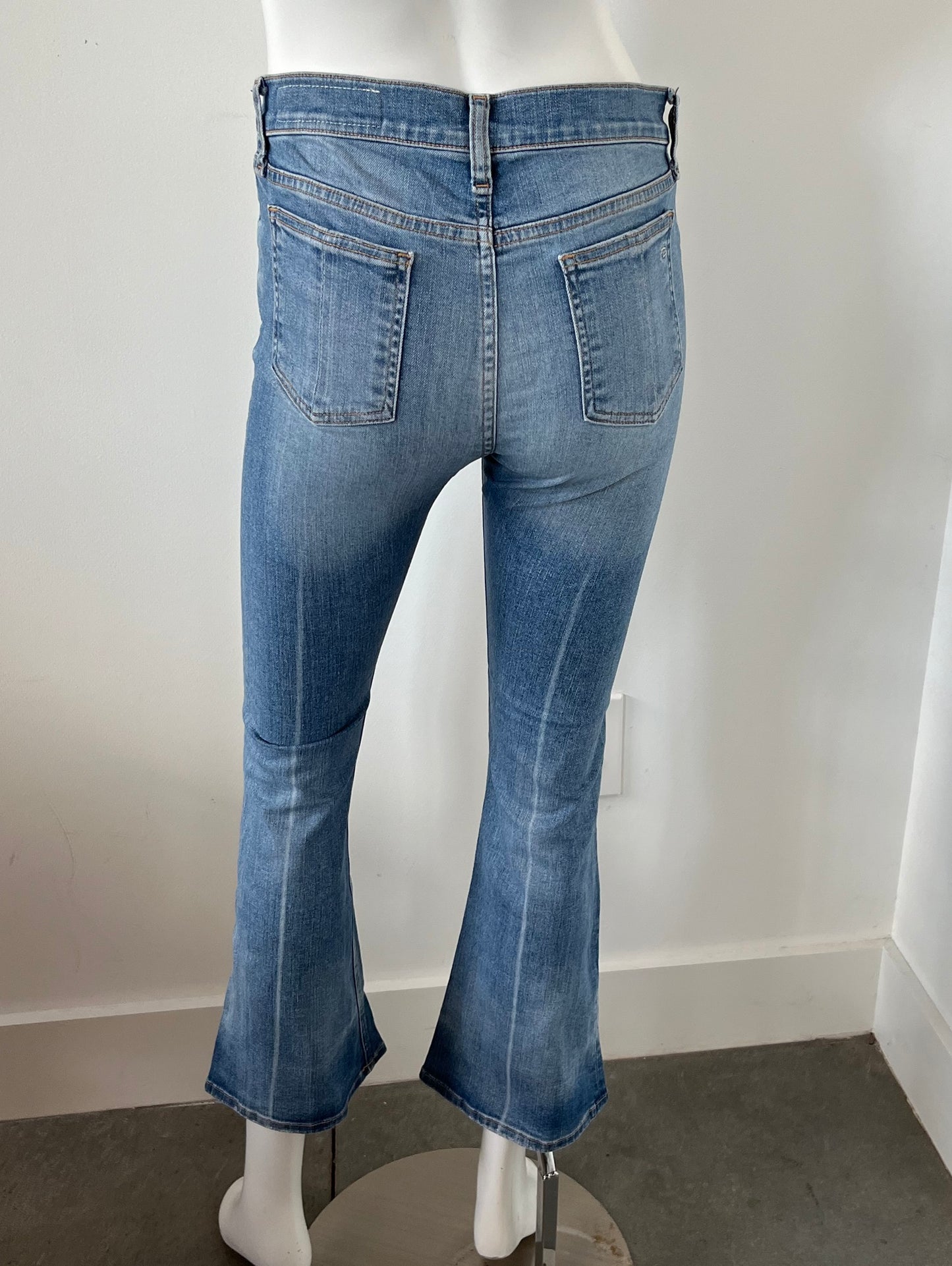 Cropped Flare Jeans Size 27