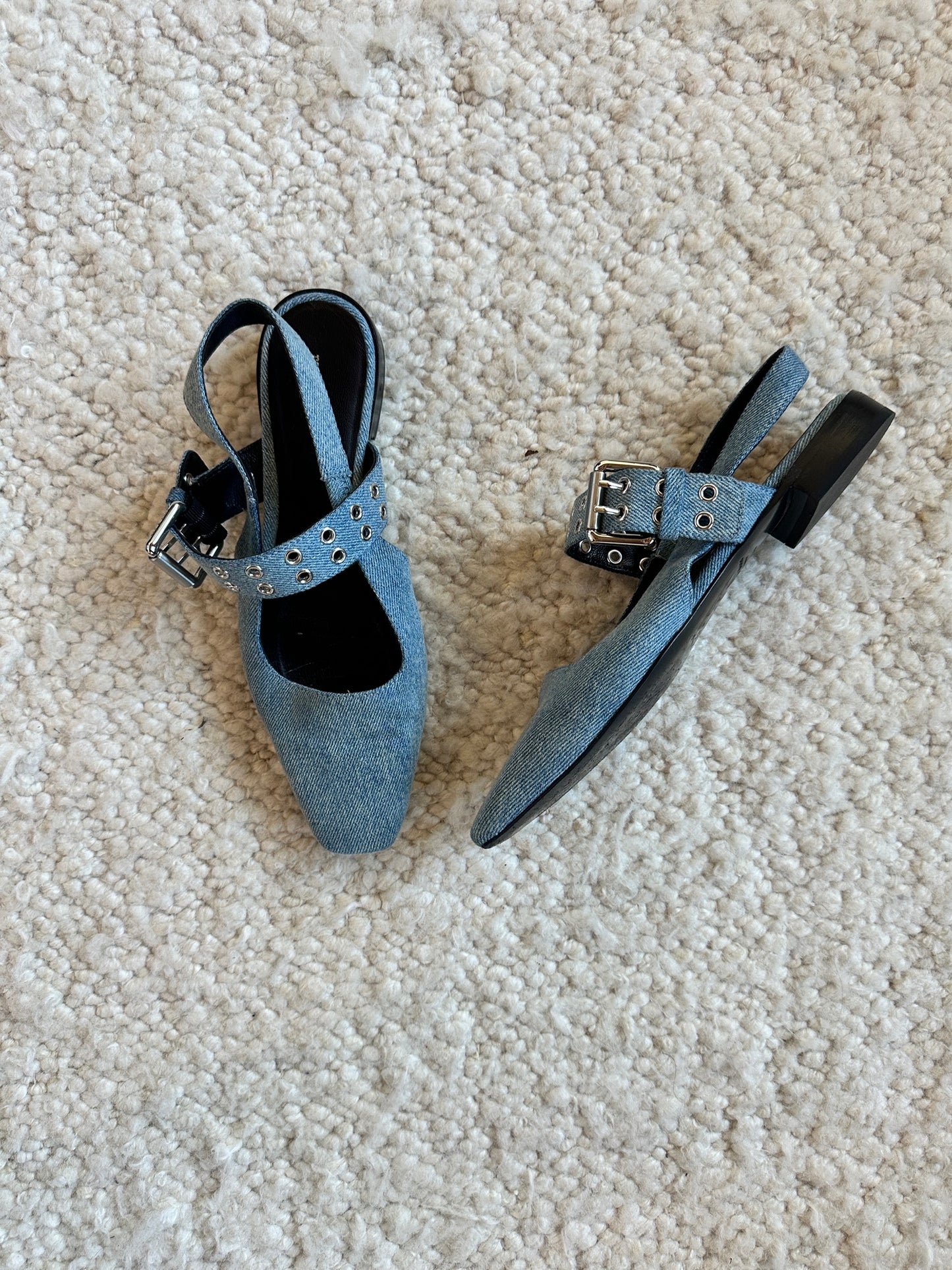 Astra Slingback Flats Size 37.5