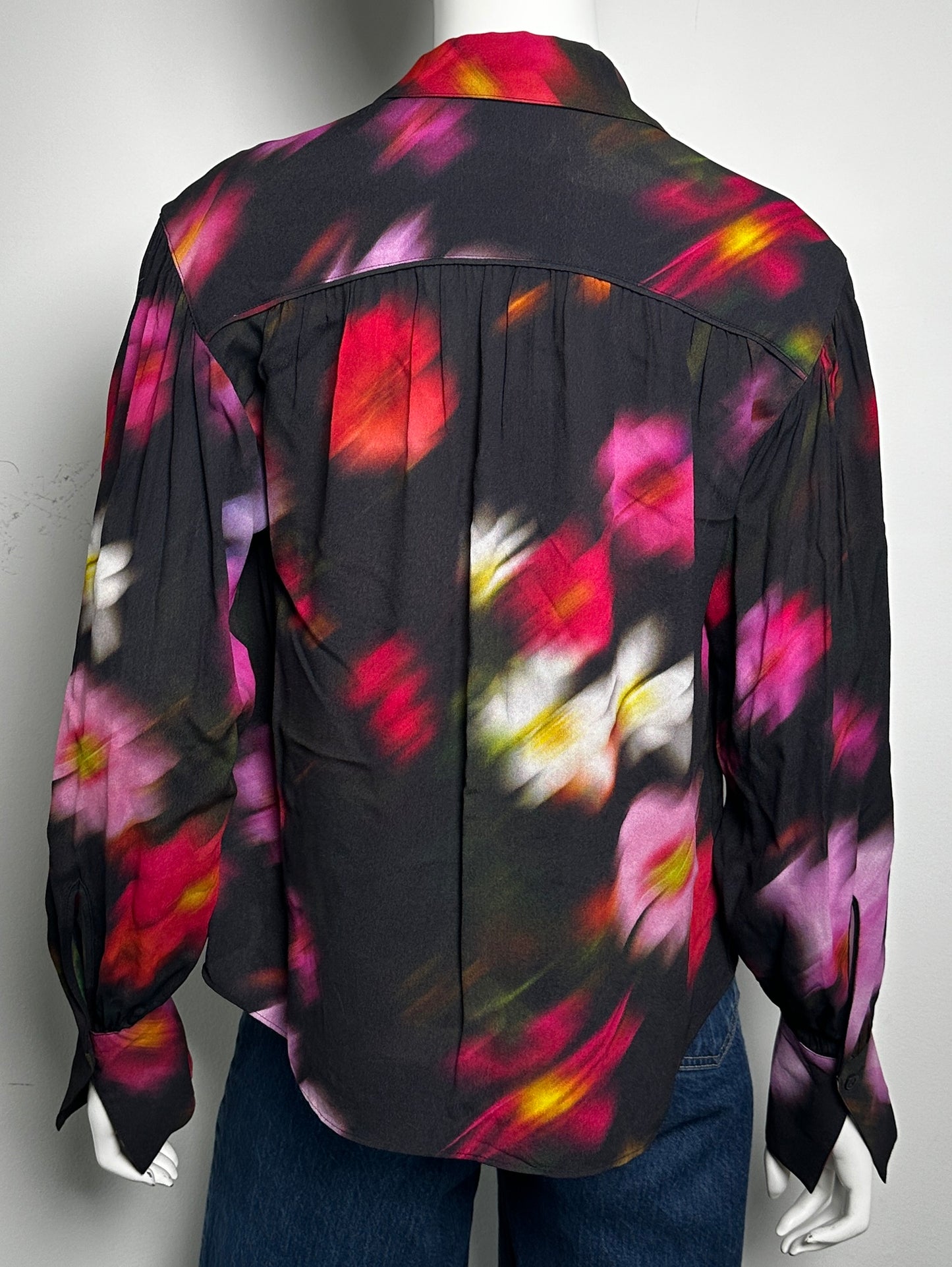 Aubrey Floral Blouse Size XS NWT
