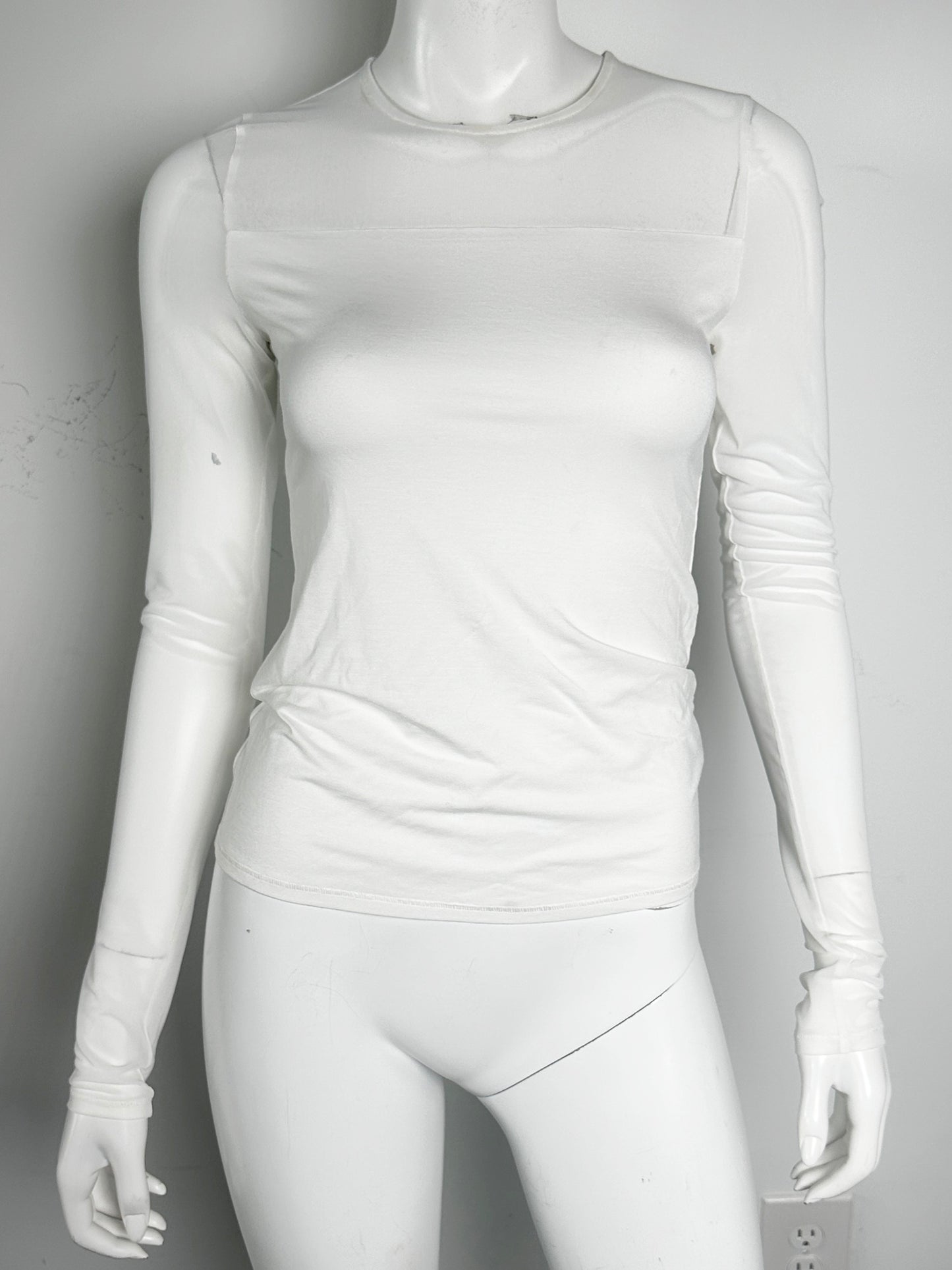 Luca Mix Media Long Sleeve Top Size Small NWT