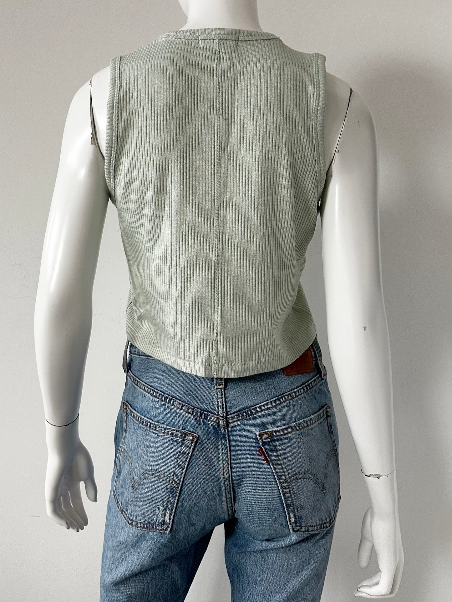 Knit Cropped Tank Size Medium