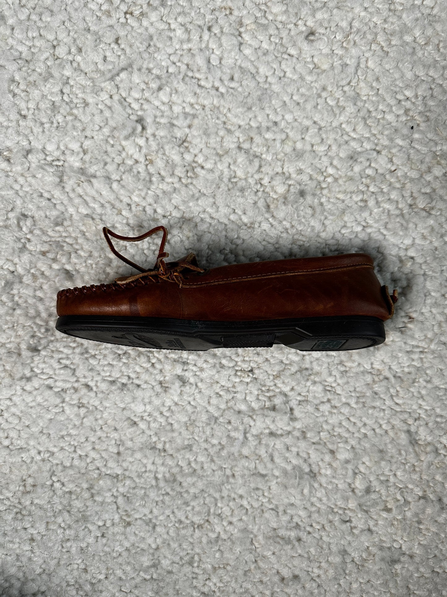 Leather Boat Shoes Size 7
