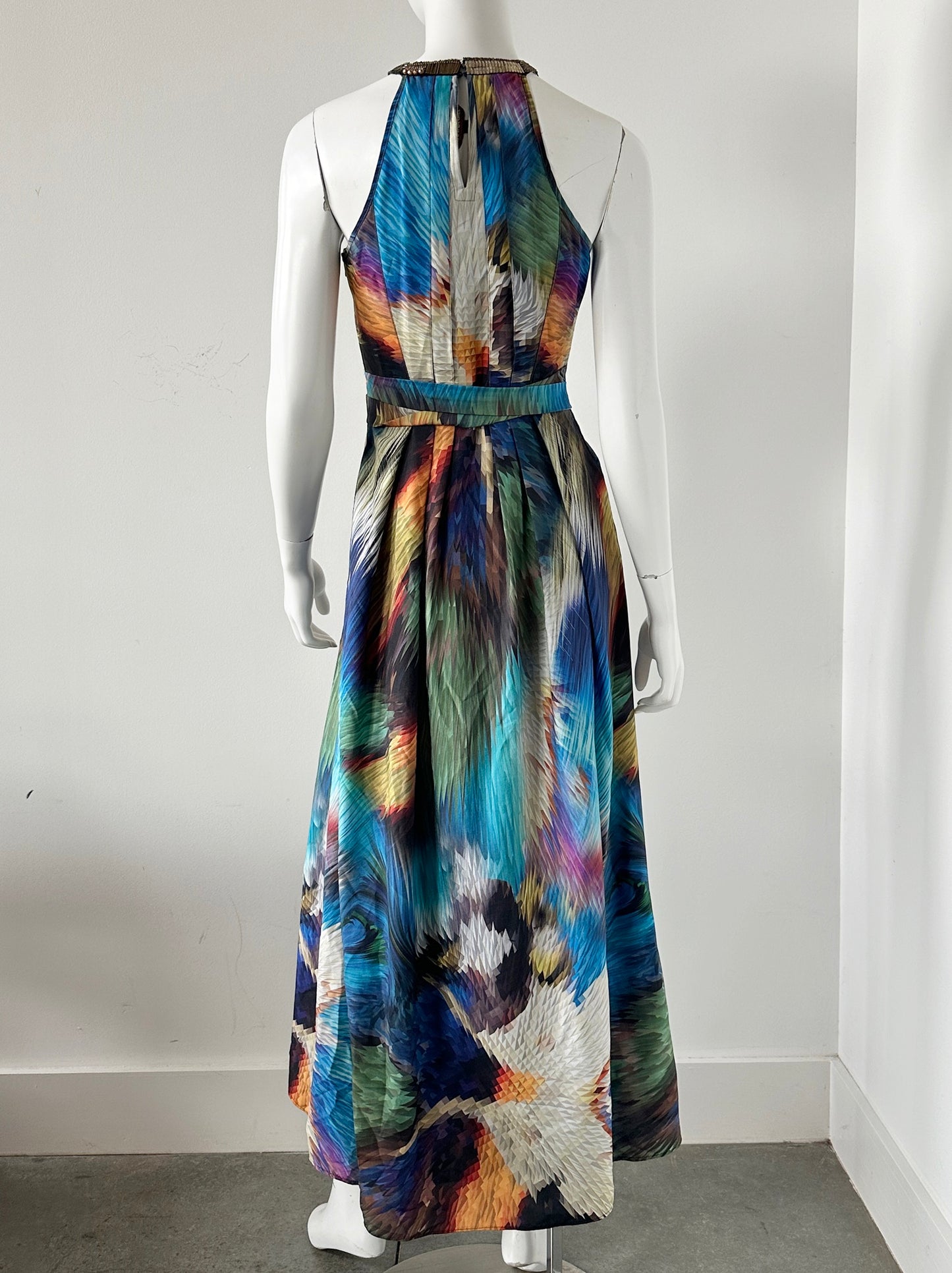 Tropicalia Printed Maxi Dress Size Small