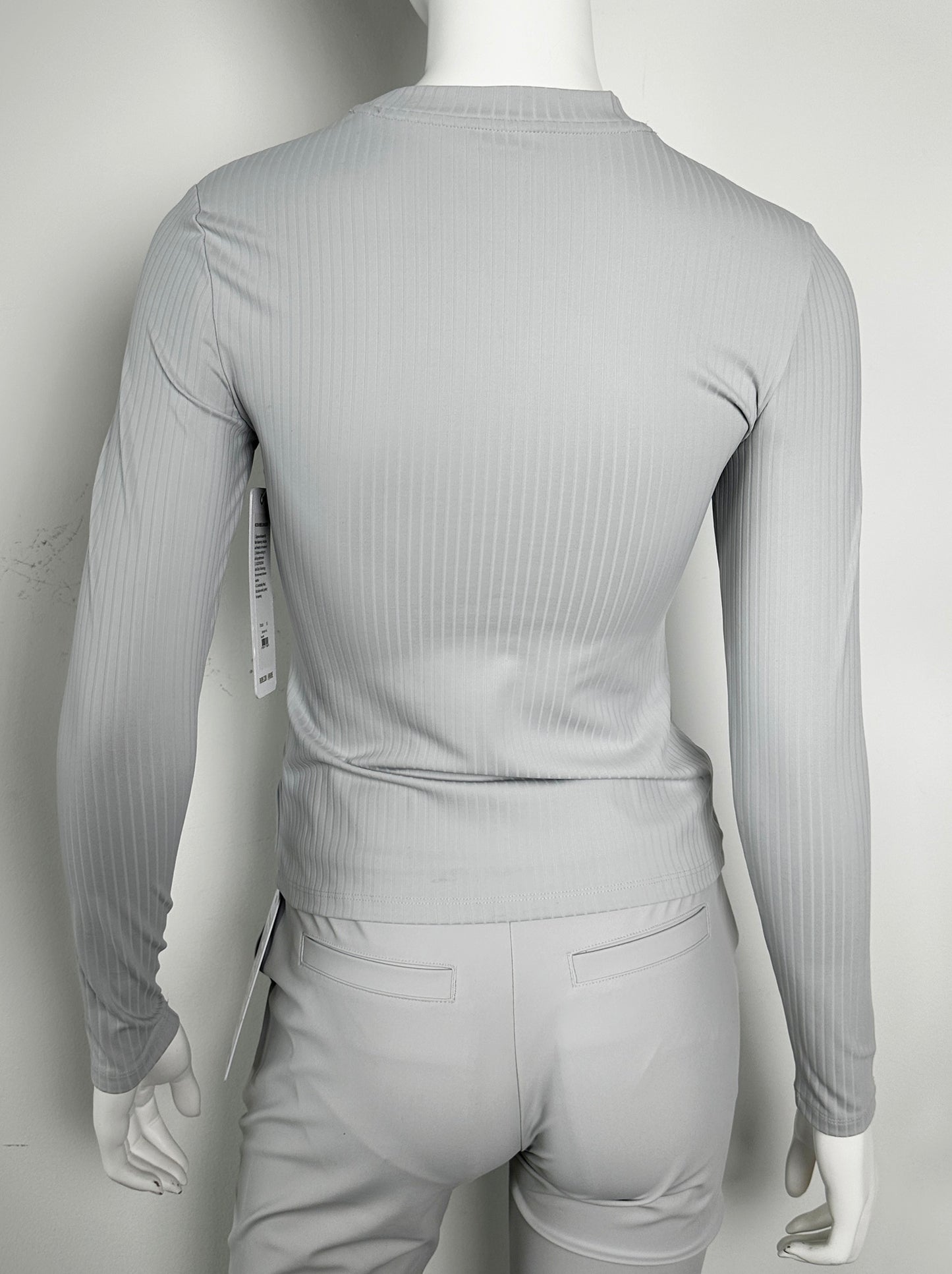 Modern Ribbed Long Sleeve Tee Size XS NWT