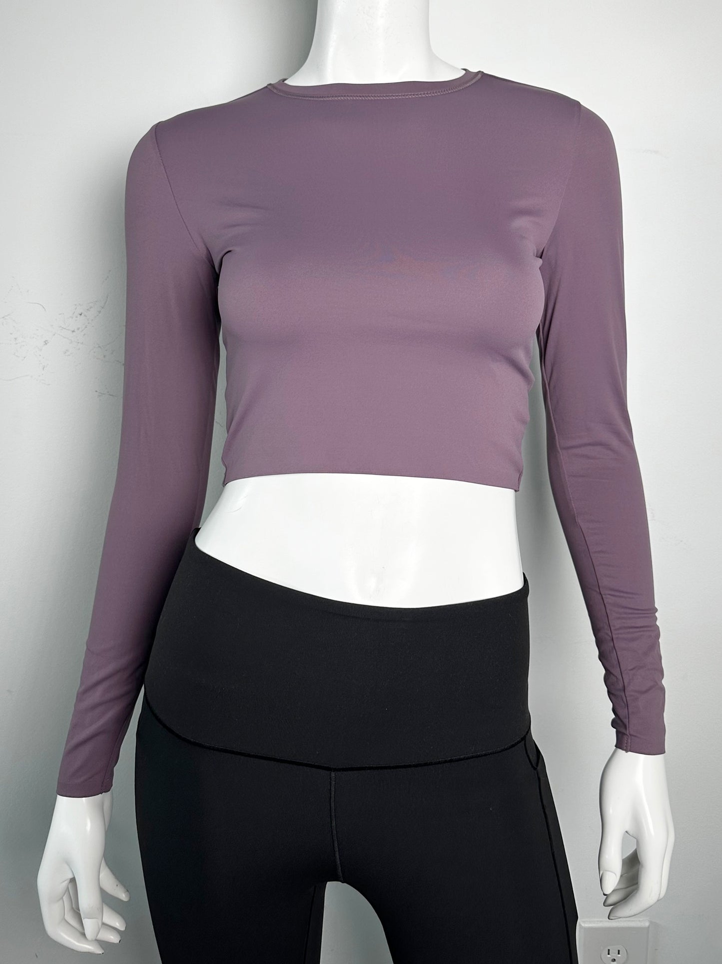 Serene Fitted Long Sleeve Tee Size XS
