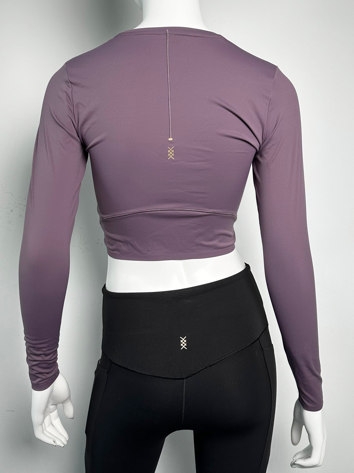 Serene Fitted Long Sleeve Tee Size XS
