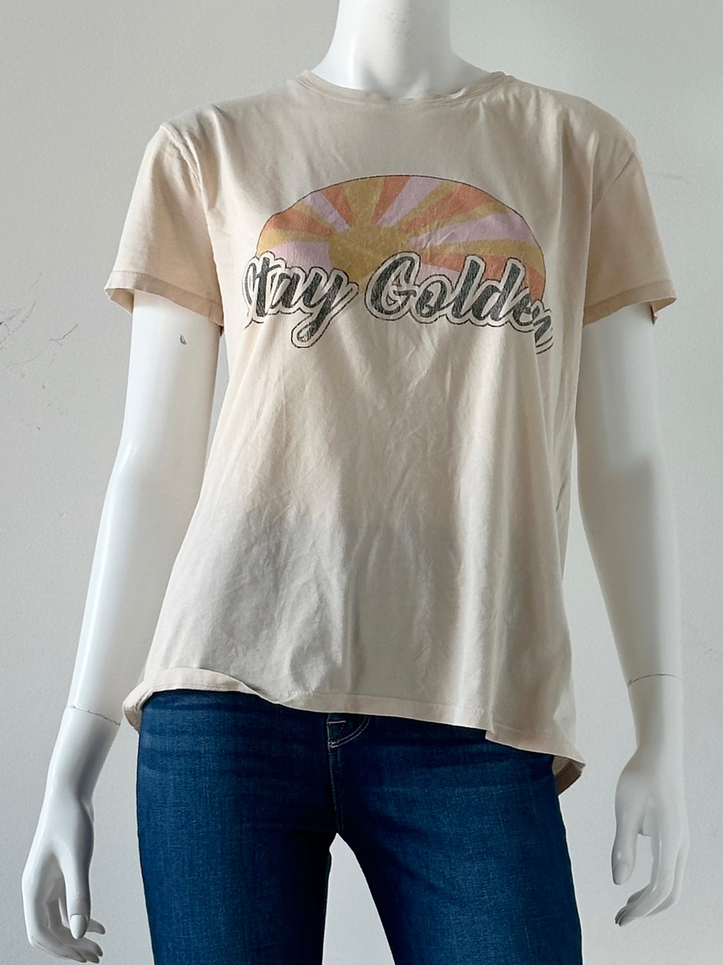 Stay Golden Graphic Tee Size Small