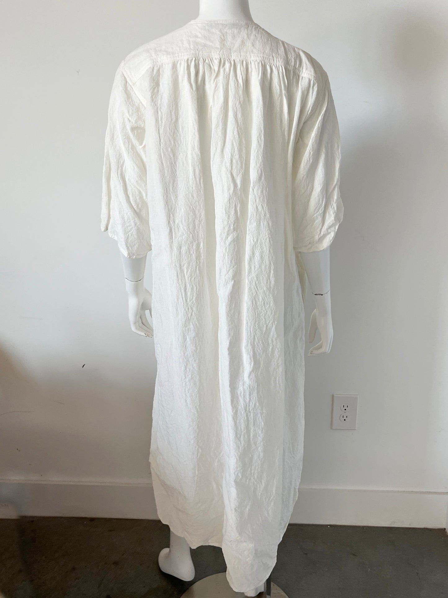 Linen Maxi Dress Size Small