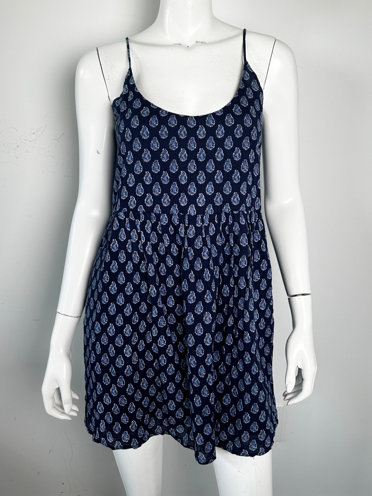 Vadim Printed Dress Size Small