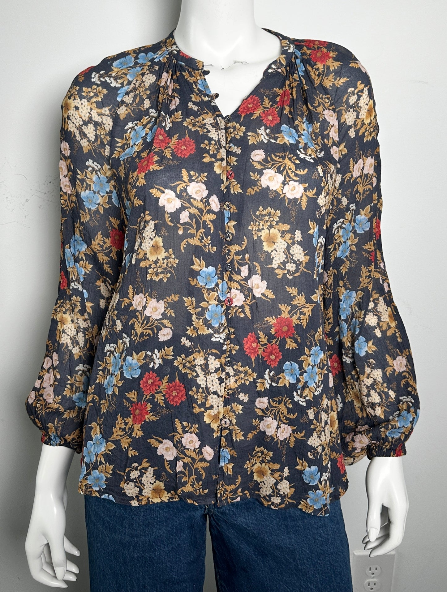 Mystic Floral Blouse Size XXS