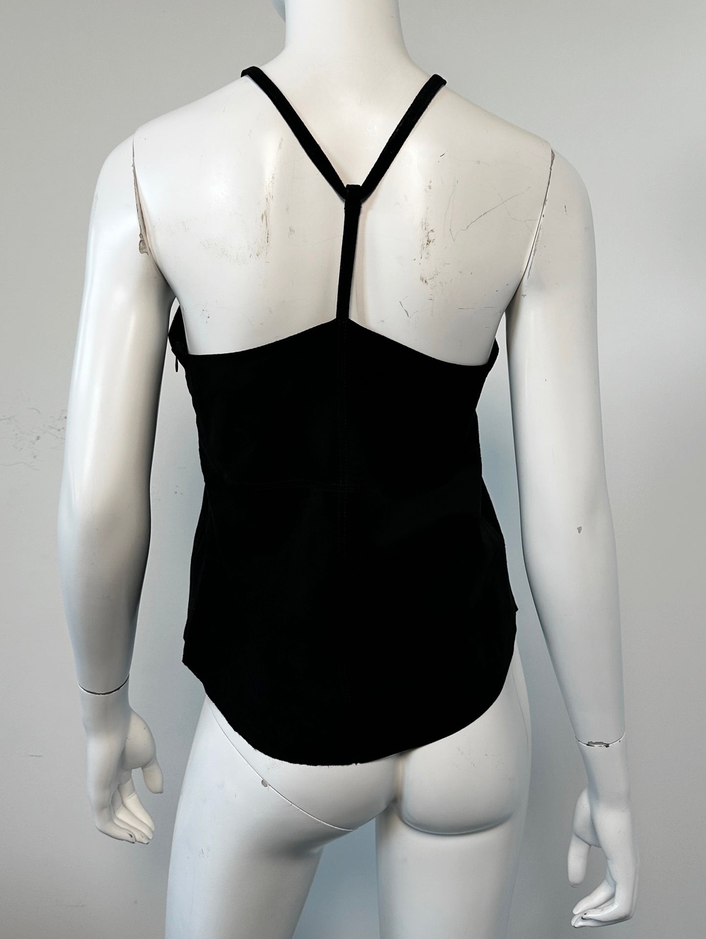Lotta Suede T-Back Top Size XS