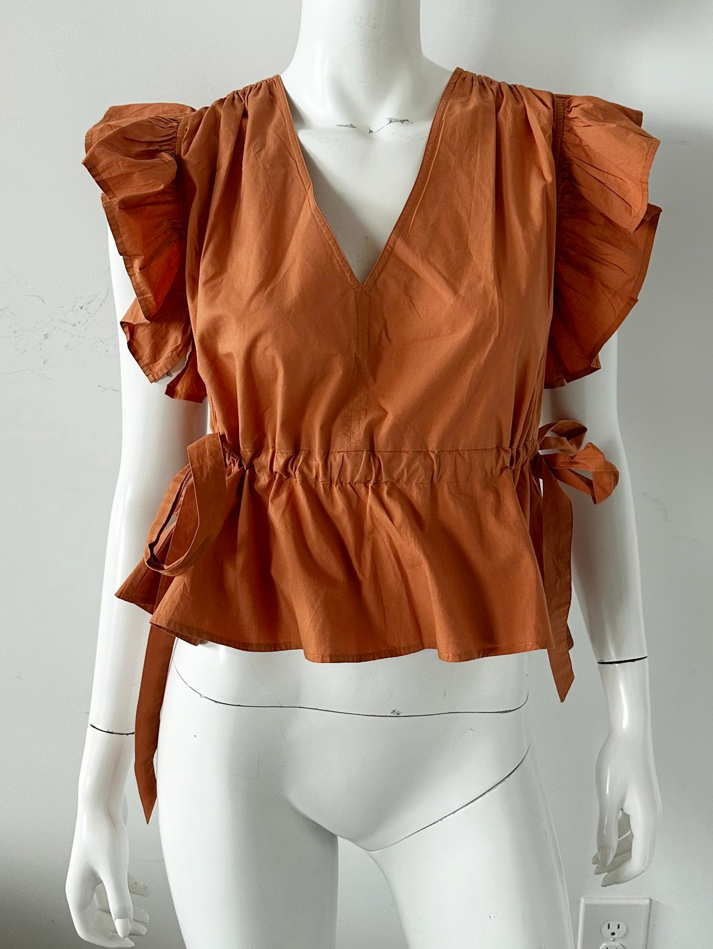 Iyla Cotton Poplin Top Size 0