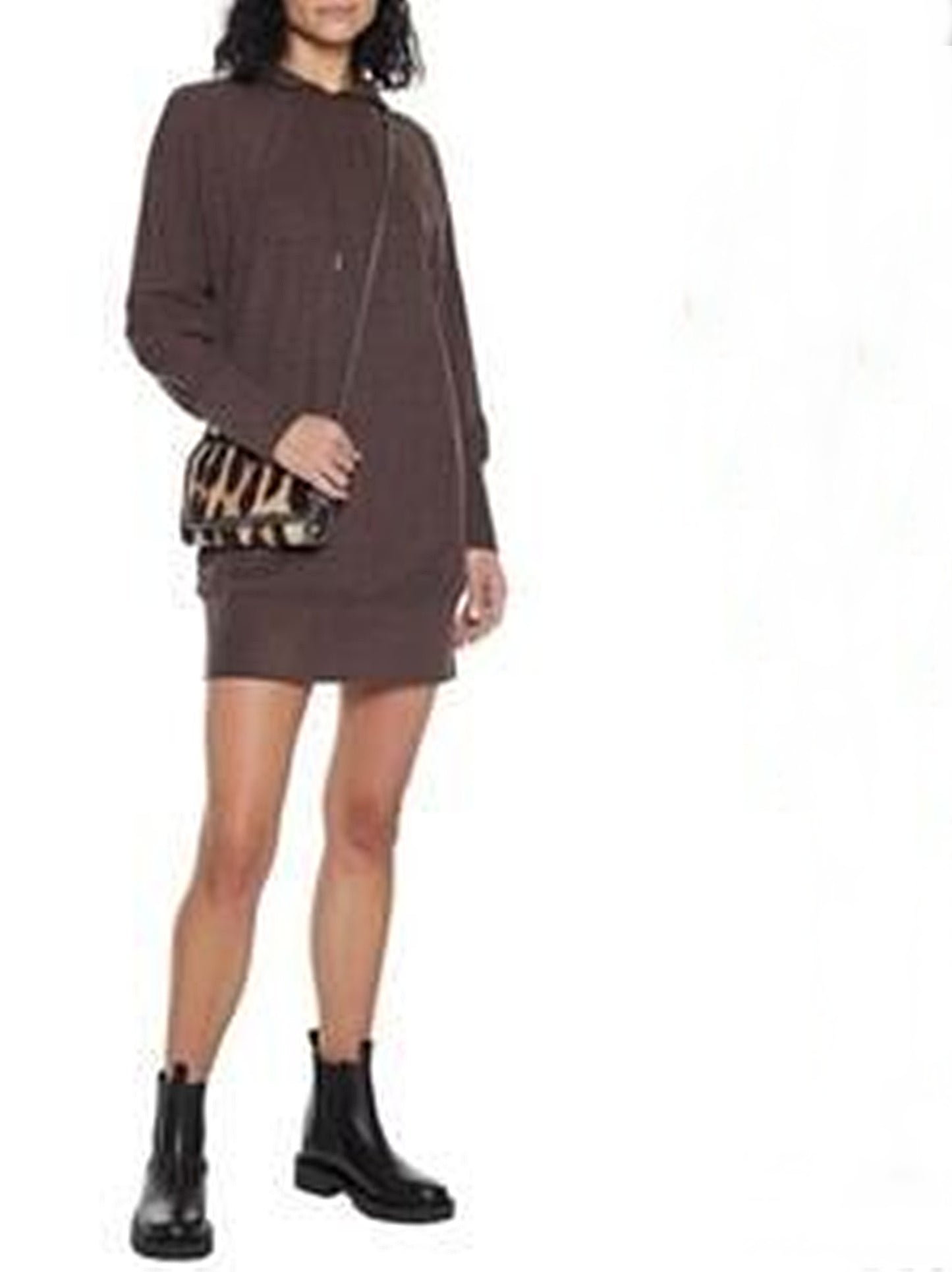Hooded Sweatshirt Dress Size XS