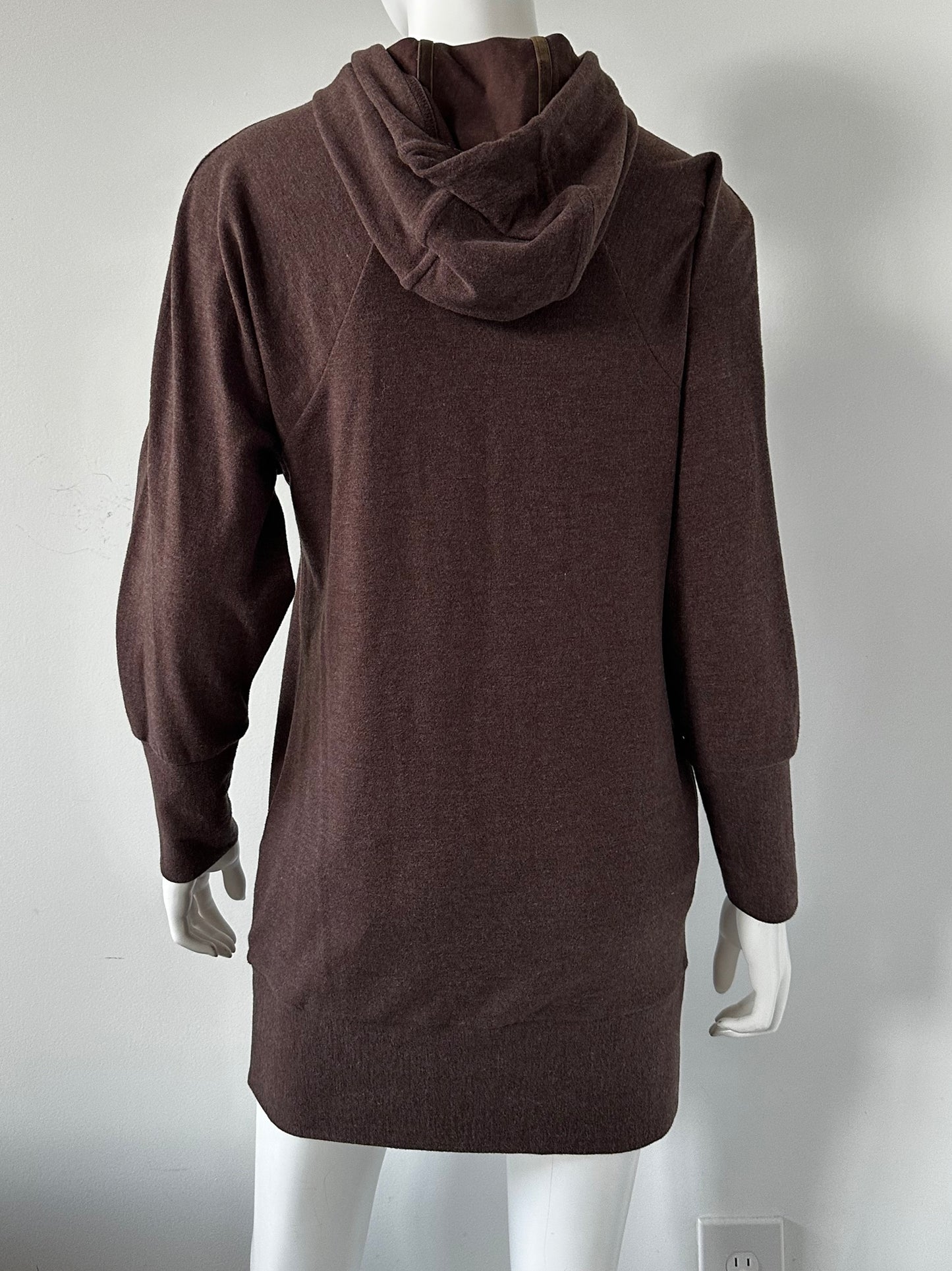 Hooded Sweatshirt Dress Size XS