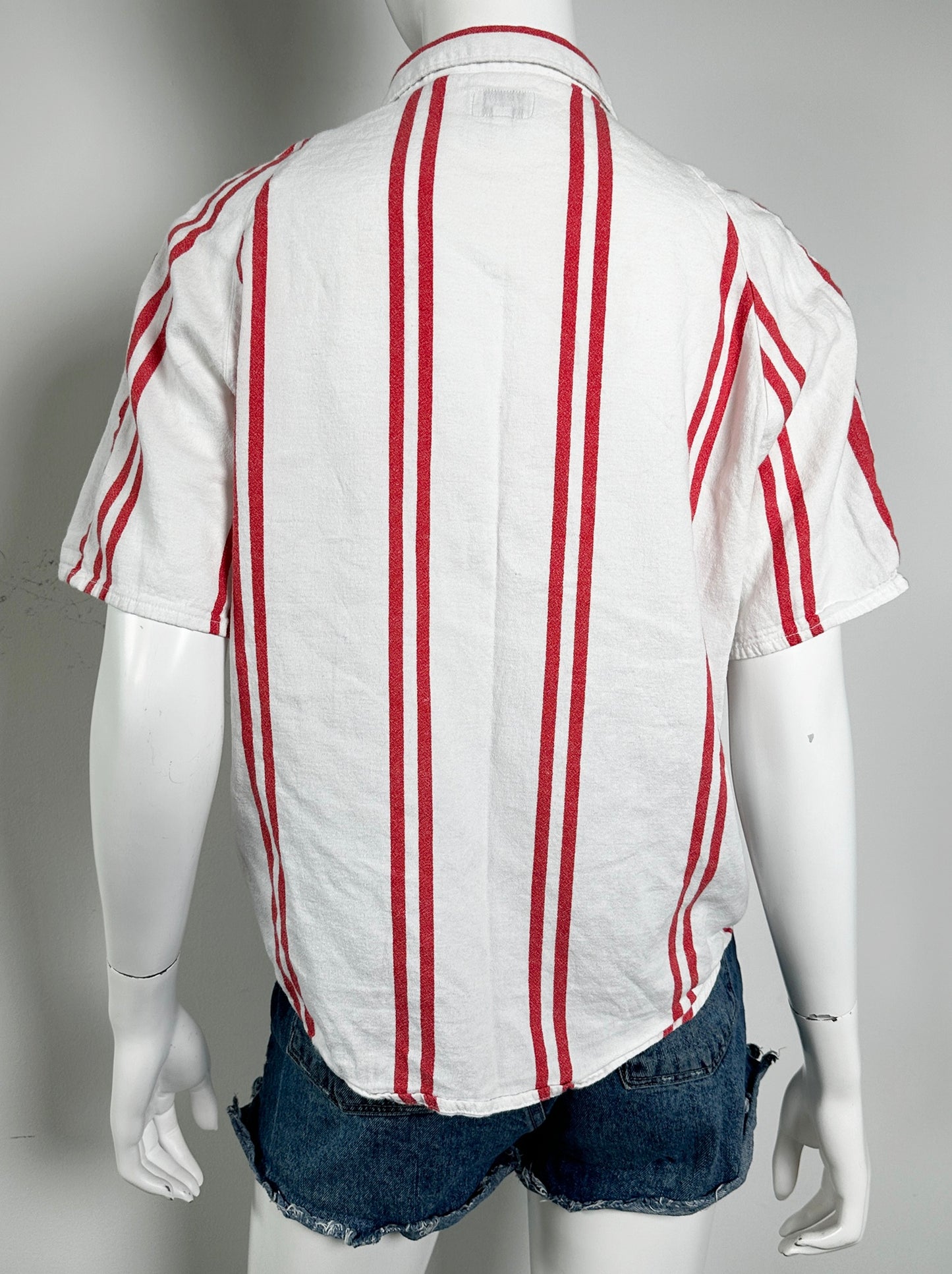 Raglan Short Sleeve Shirt Size Small