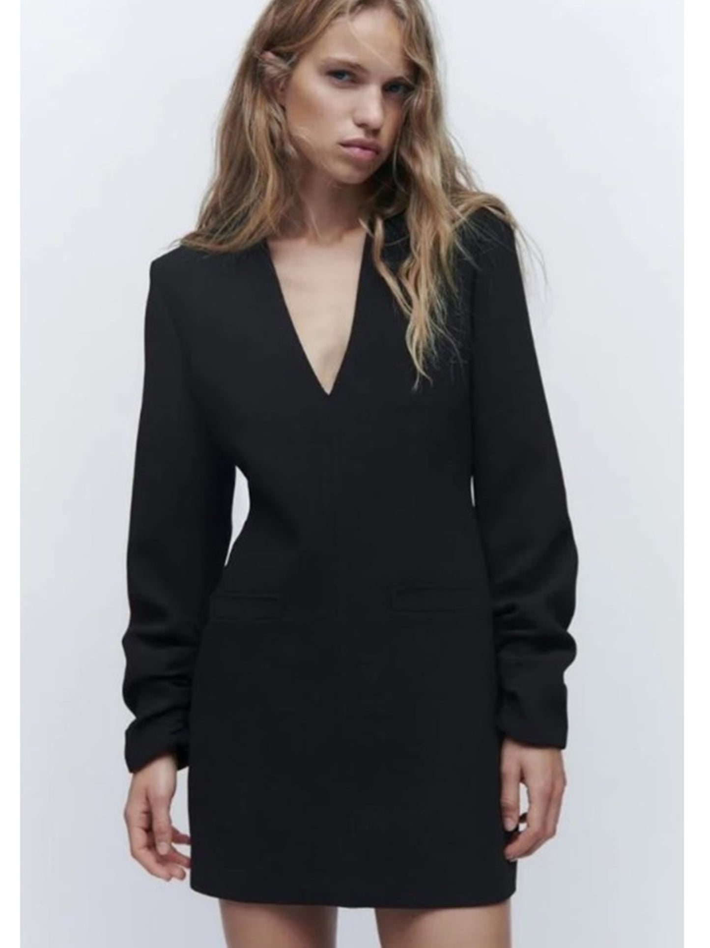 Long Sleeve Mini Dress Size XS