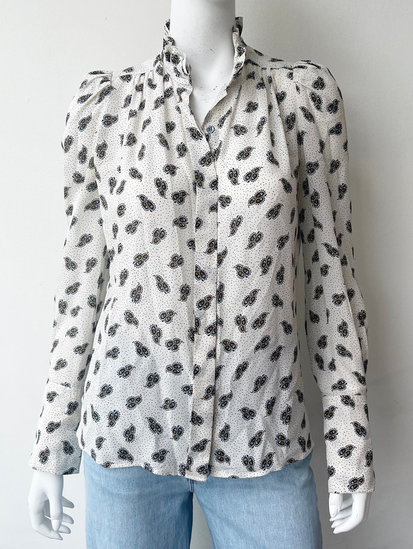 Lamia Paisley Blouse Size Small